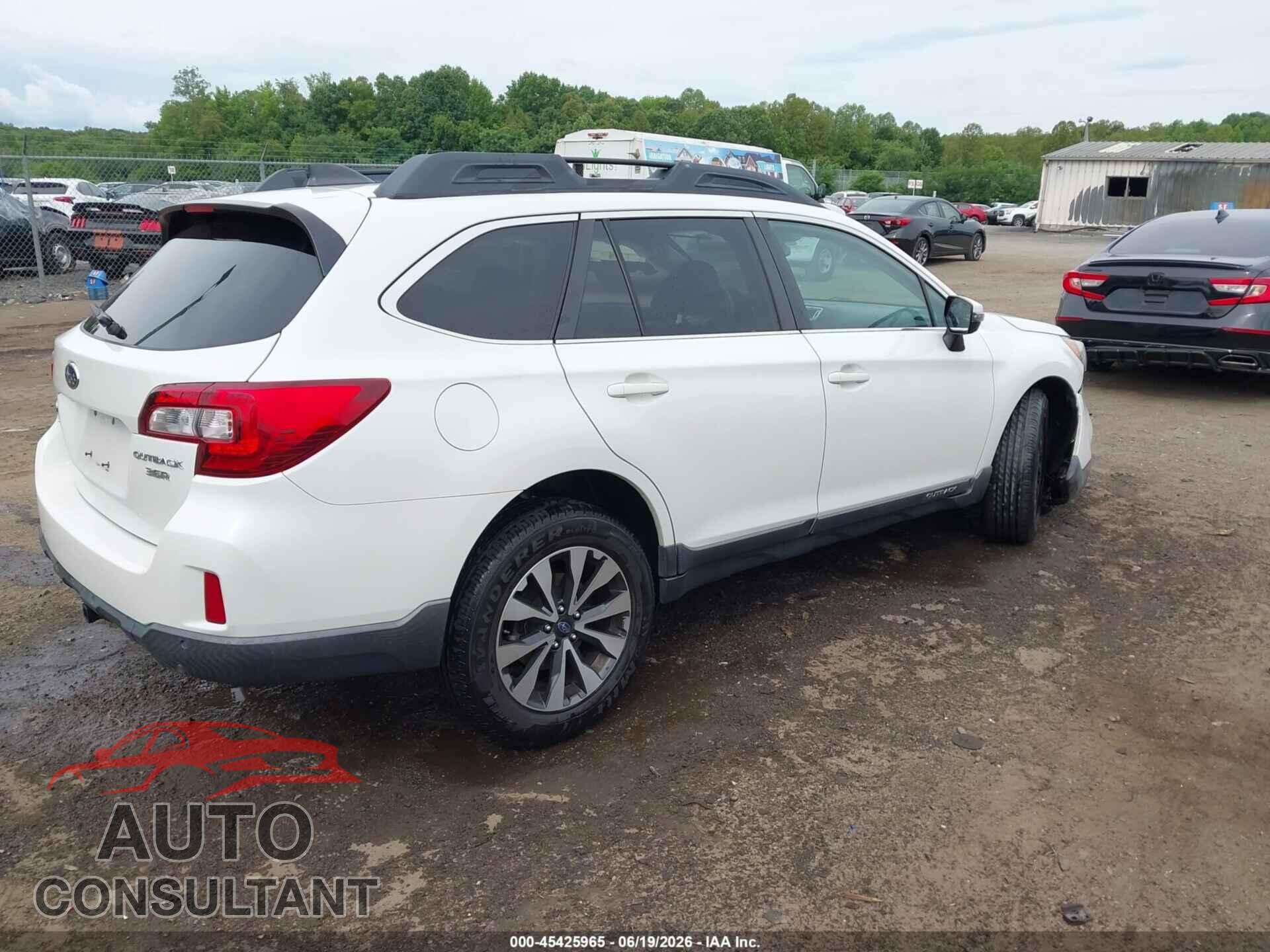 SUBARU OUTBACK 2017 - 4S4BSENC6H3374248