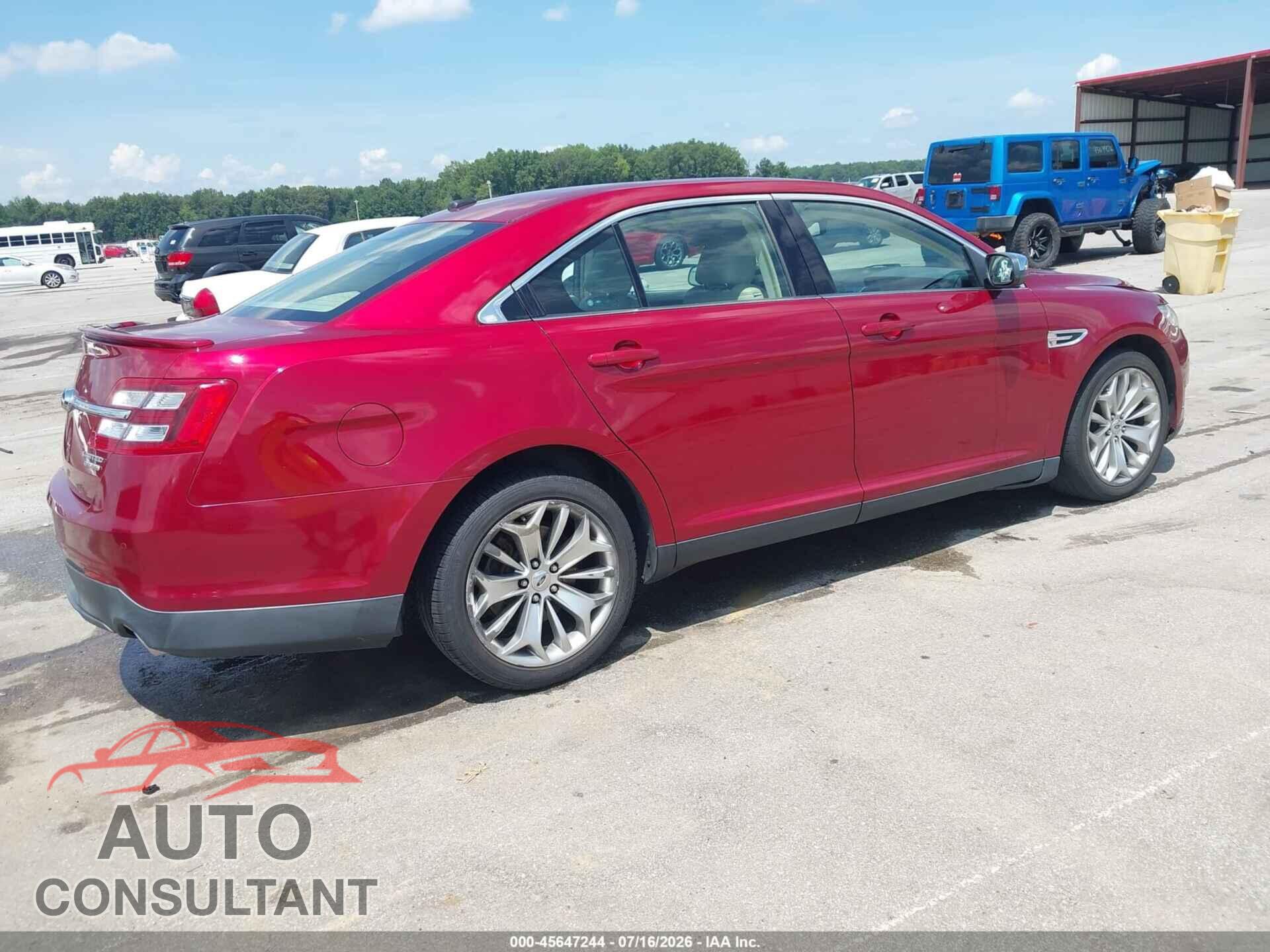 FORD TAURUS 2013 - 1FAHP2F86DG127829