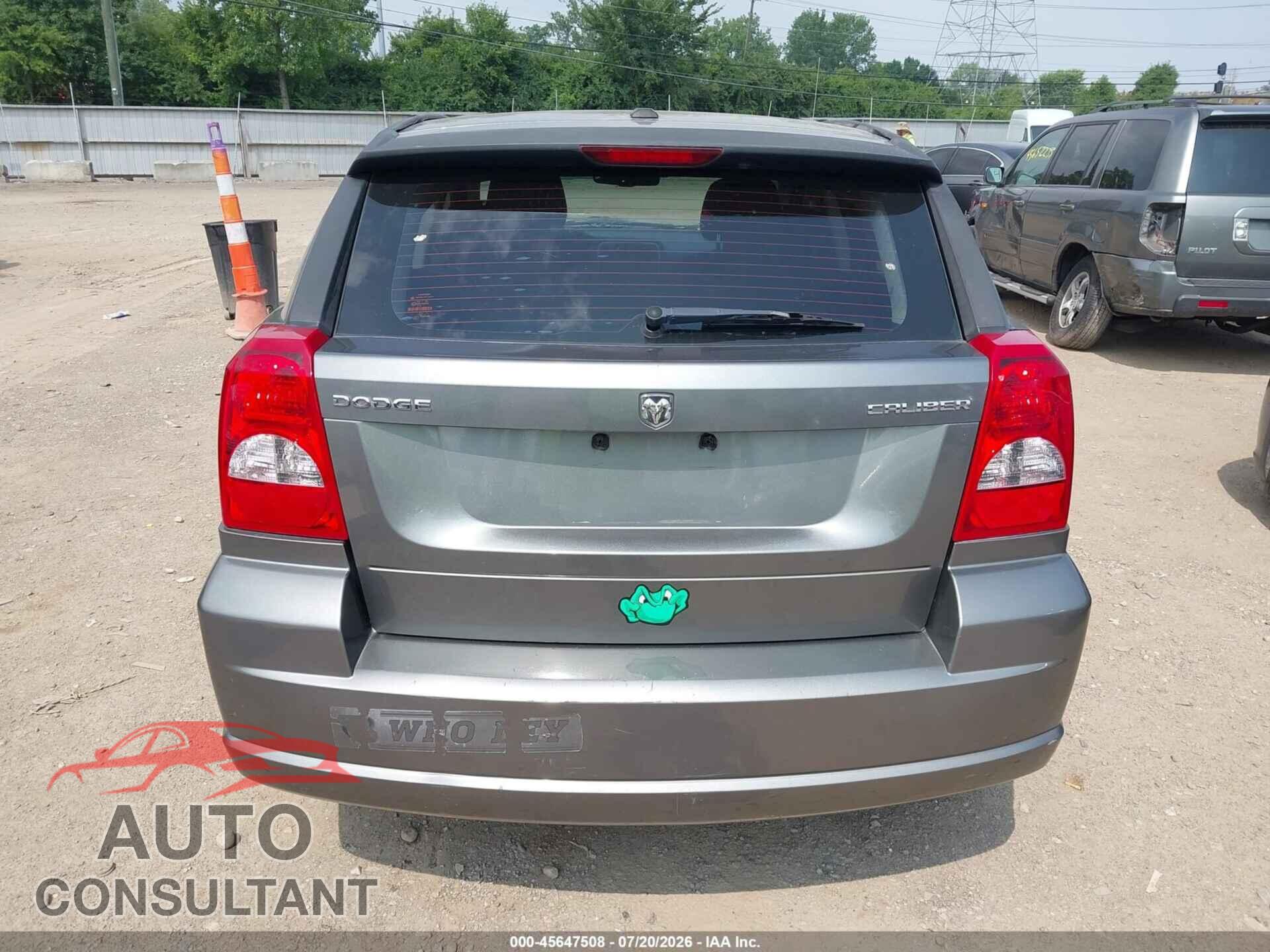 DODGE CALIBER 2012 - 1C3CDWDA5CD535138