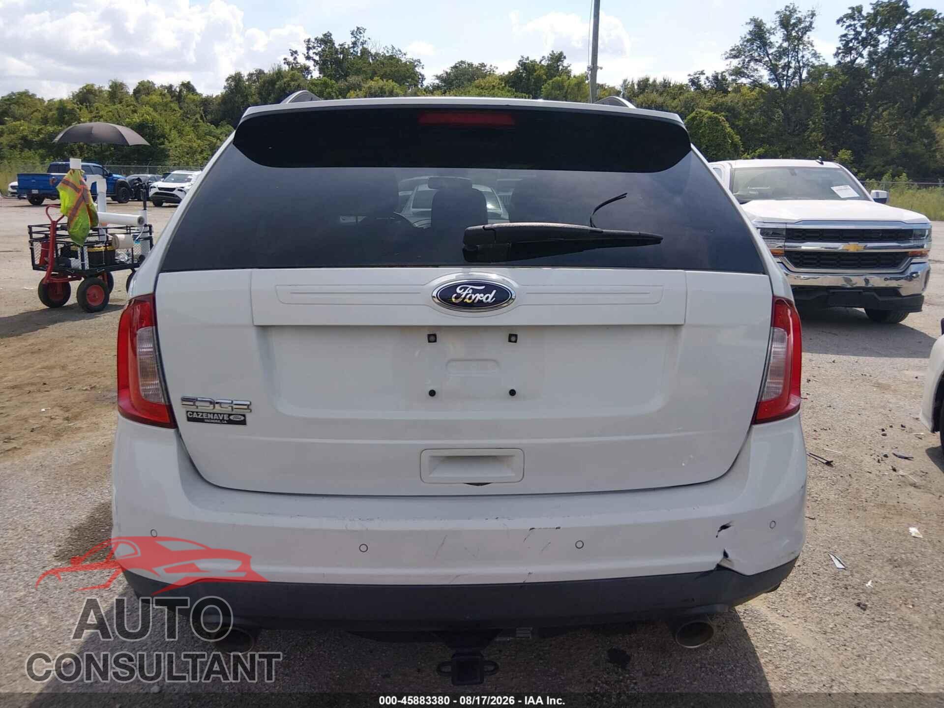 FORD EDGE 2013 - 2FMDK3GC3DBB09355
