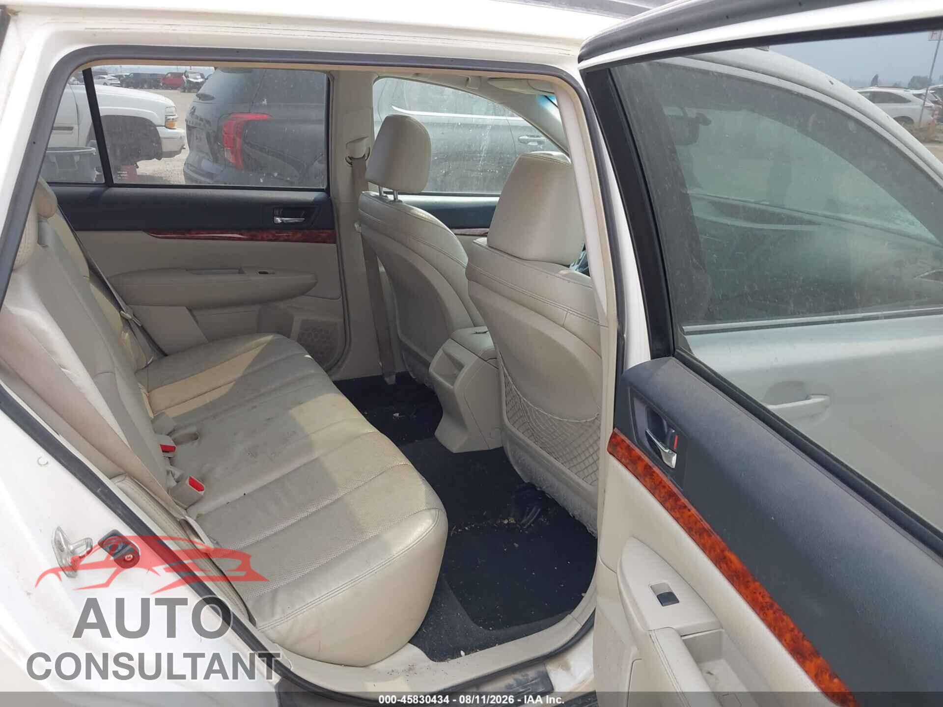SUBARU OUTBACK 2011 - 4S4BRBKC7B3338638