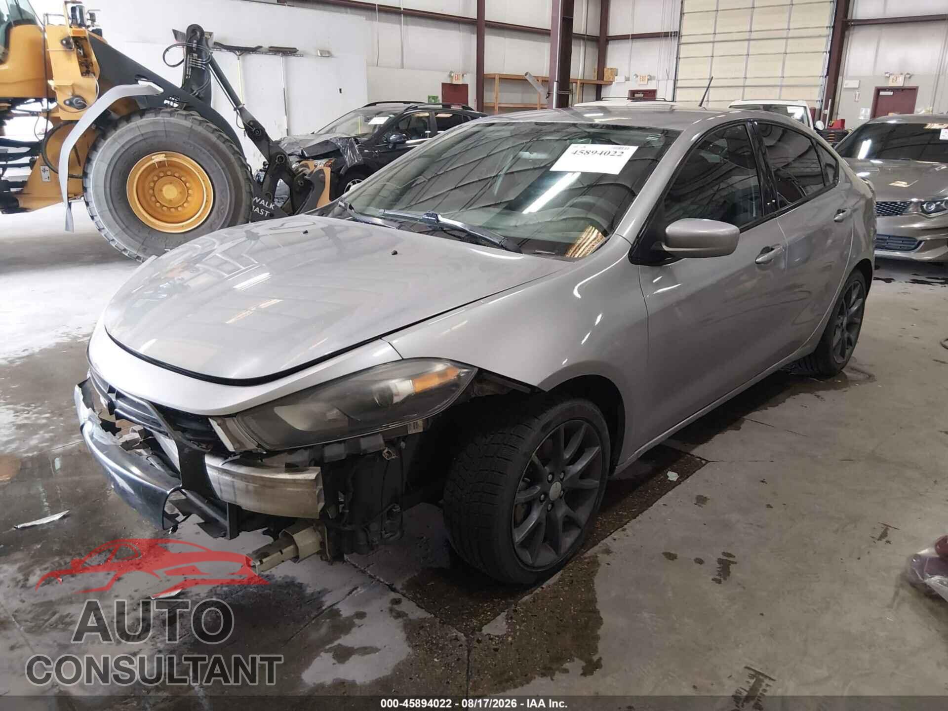 DODGE DART 2016 - 1C3CDFAA4GD584728