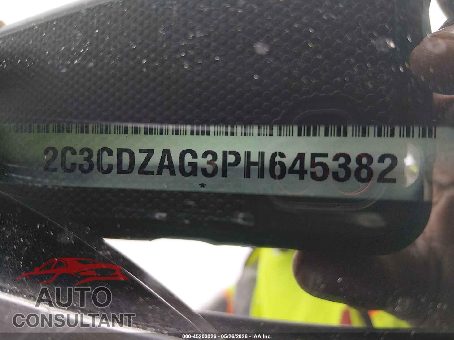 DODGE CHALLENGER 2023 - 2C3CDZAG3PH645382