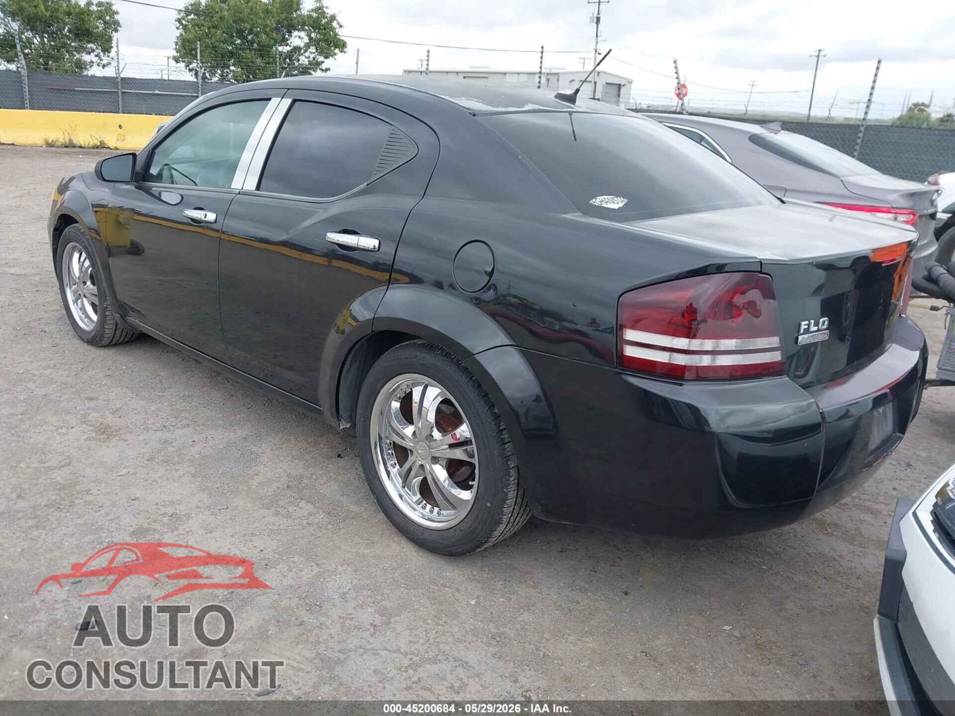 DODGE AVENGER 2010 - 1B3CC4FB0AN174418