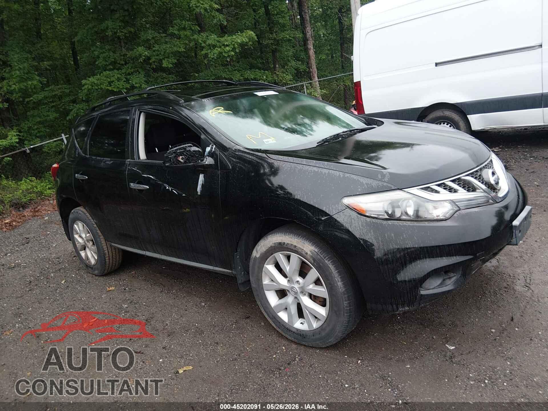 NISSAN MURANO 2012 - JN8AZ1MW6CW214057