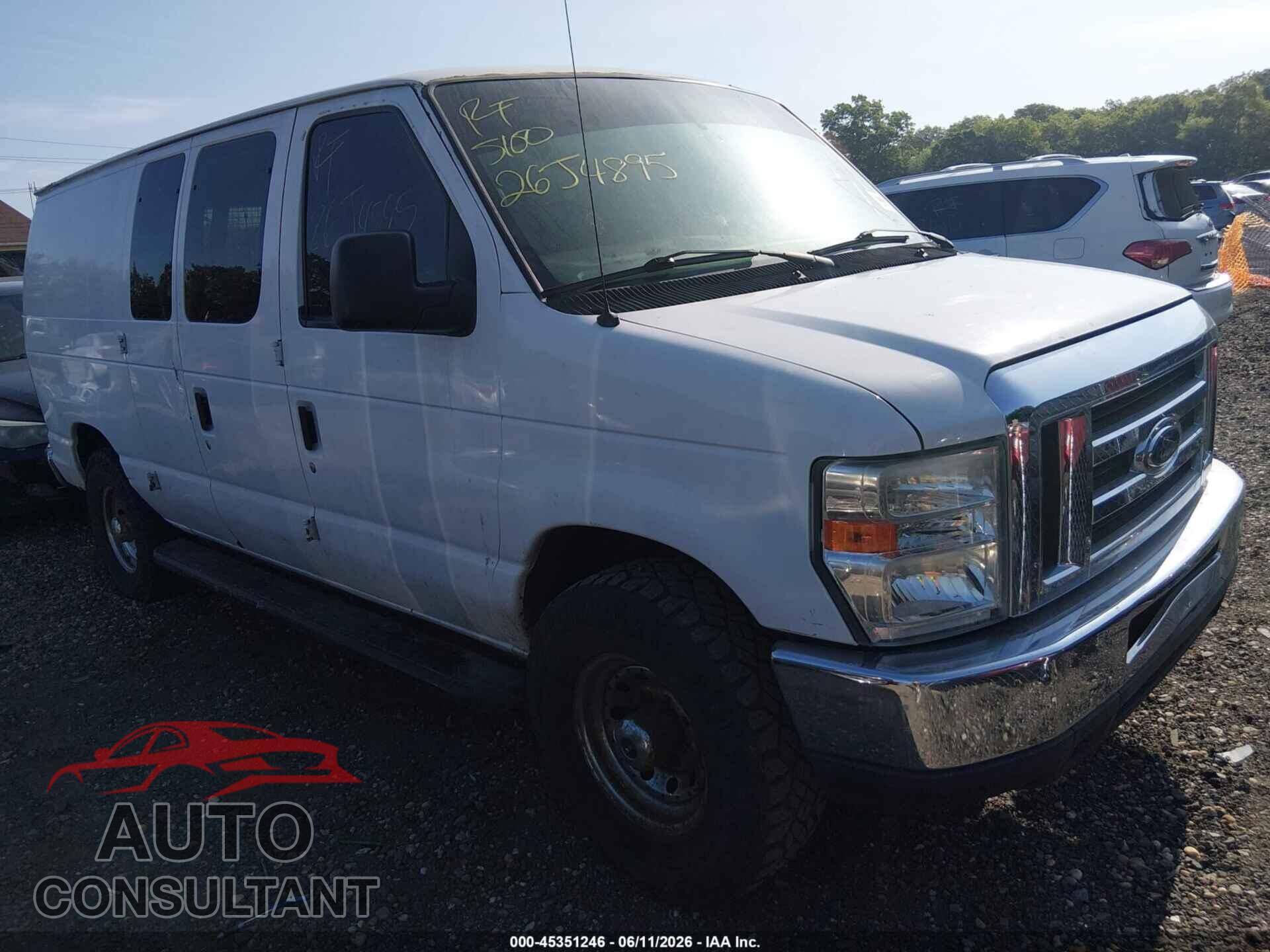 FORD E-250 2009 - 1FTNE24W49DA29248