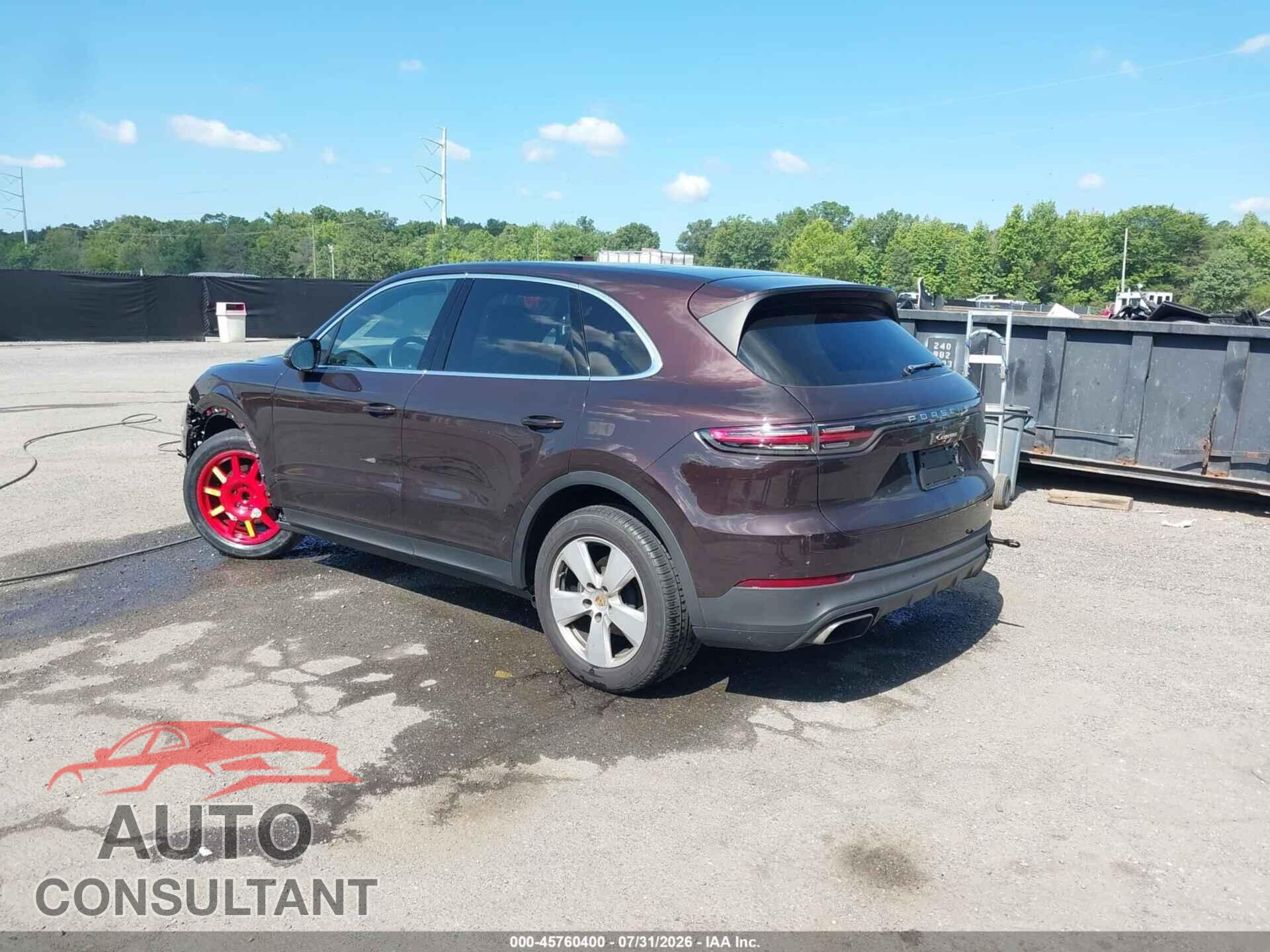PORSCHE CAYENNE 2019 - WP1AA2AY9KDA03409