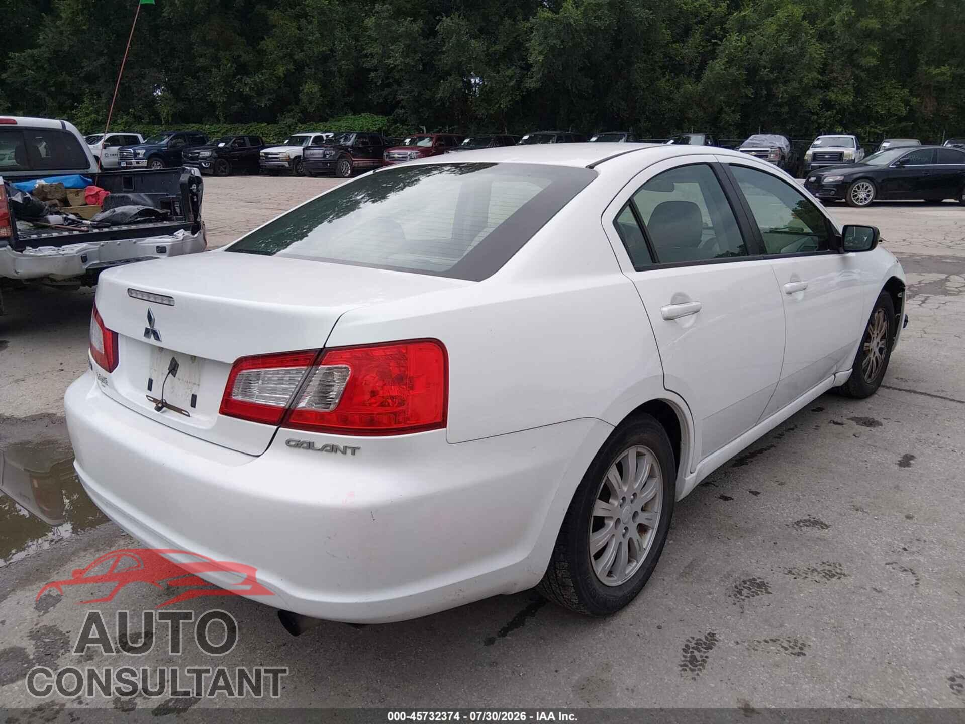 MITSUBISHI GALANT 2011 - 4A32B2FFXBE019717