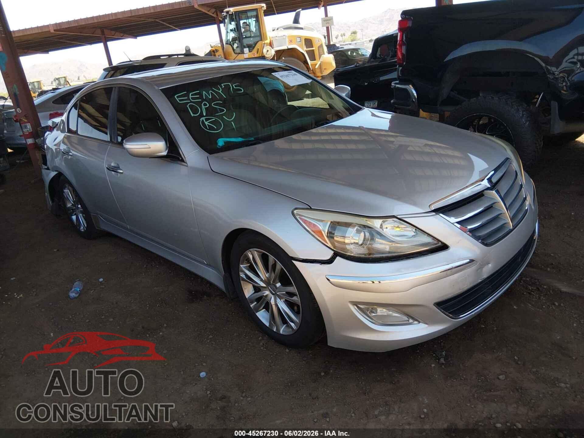 HYUNDAI GENESIS 2012 - KMHGC4DD7CU201929