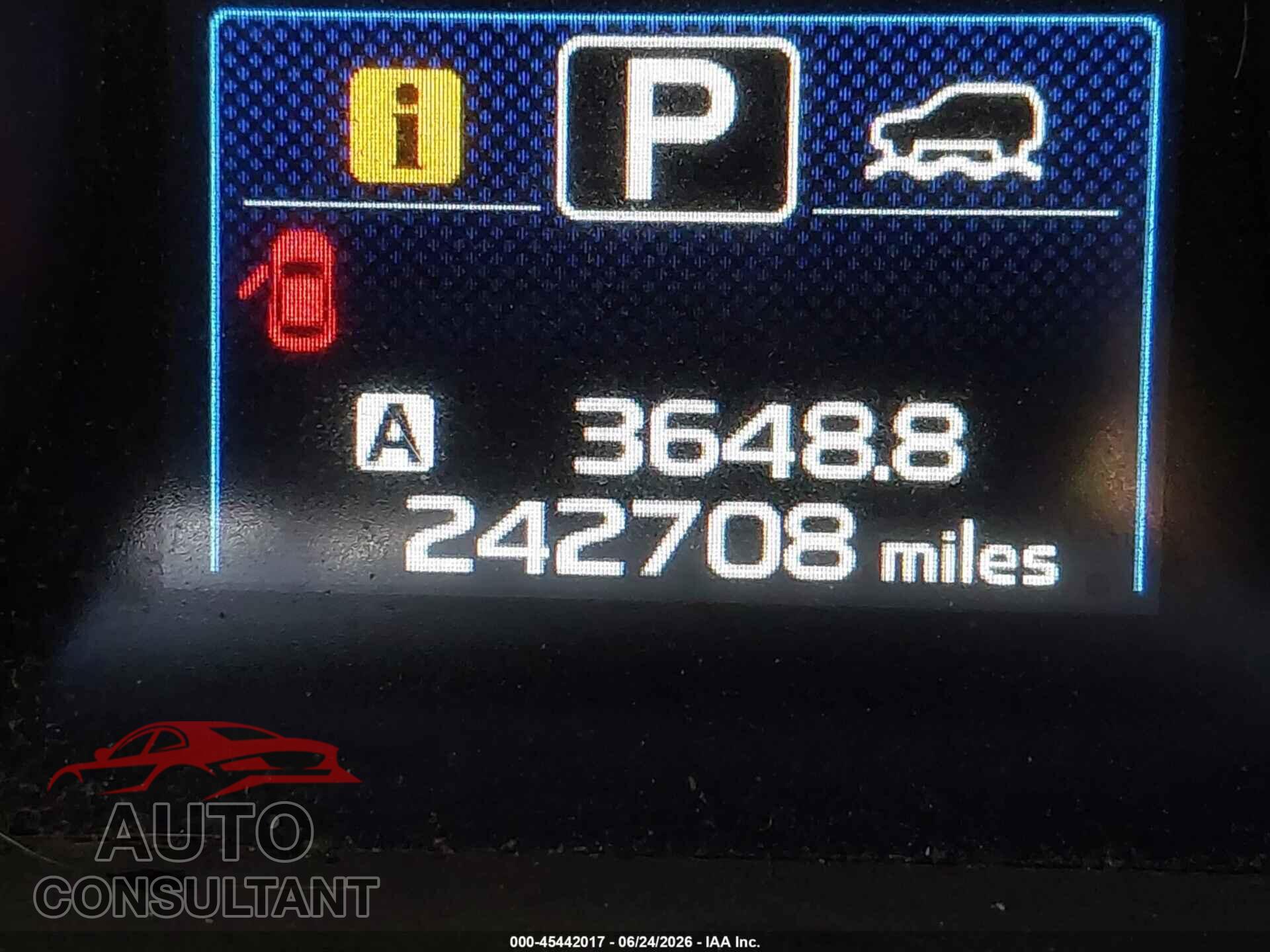 SUBARU OUTBACK 2017 - 4S4BSACC4H3312603