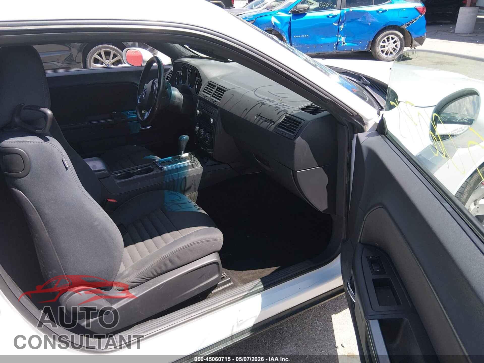 DODGE CHALLENGER 2013 - 2C3CDYAG2DH645847