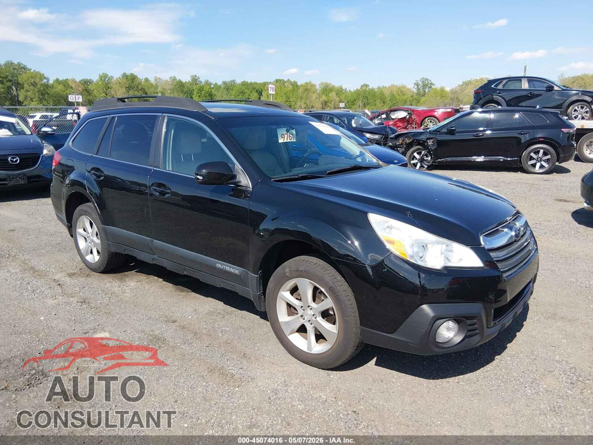SUBARU OUTBACK 2014 - 4S4BRBLC2E3245299