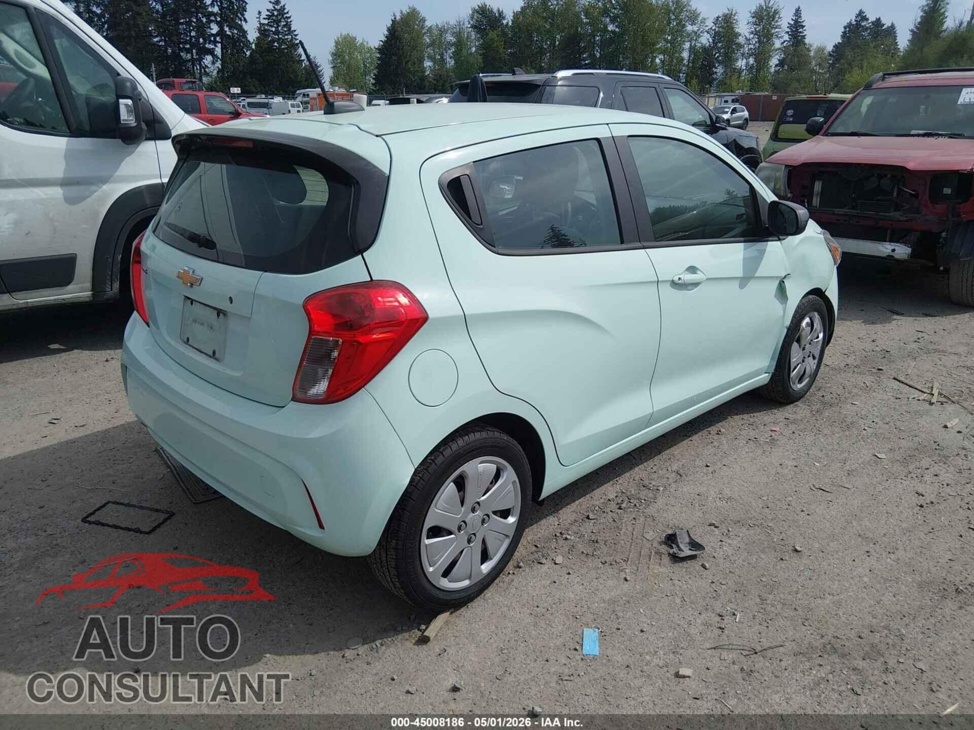 CHEVROLET SPARK 2017 - KL8CB6SA6HC742874
