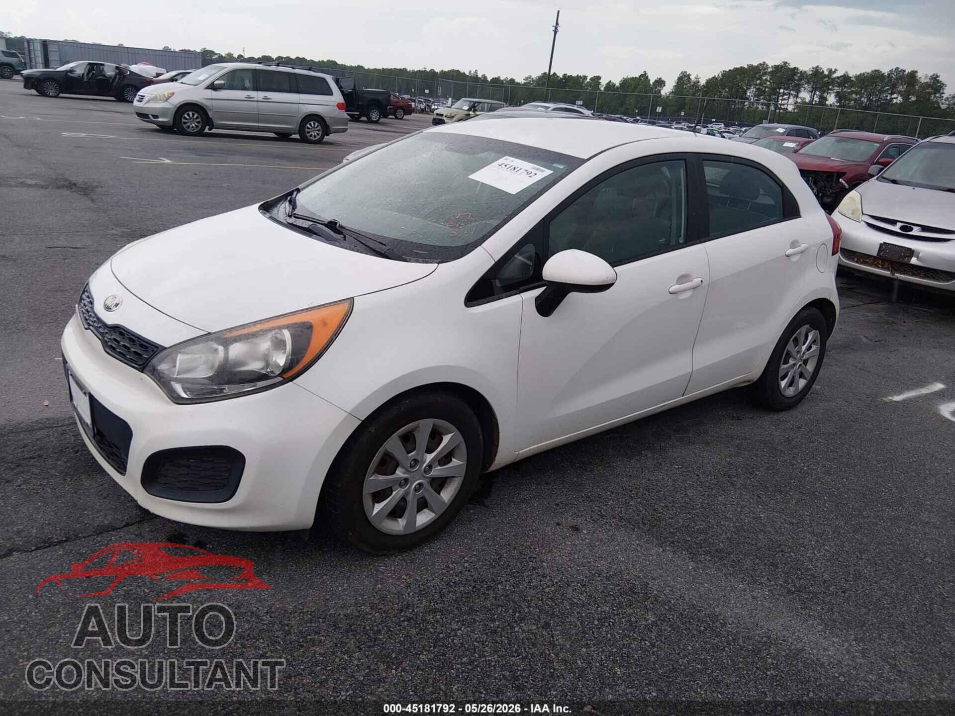 KIA RIO 2014 - KNADM5A39E6333665