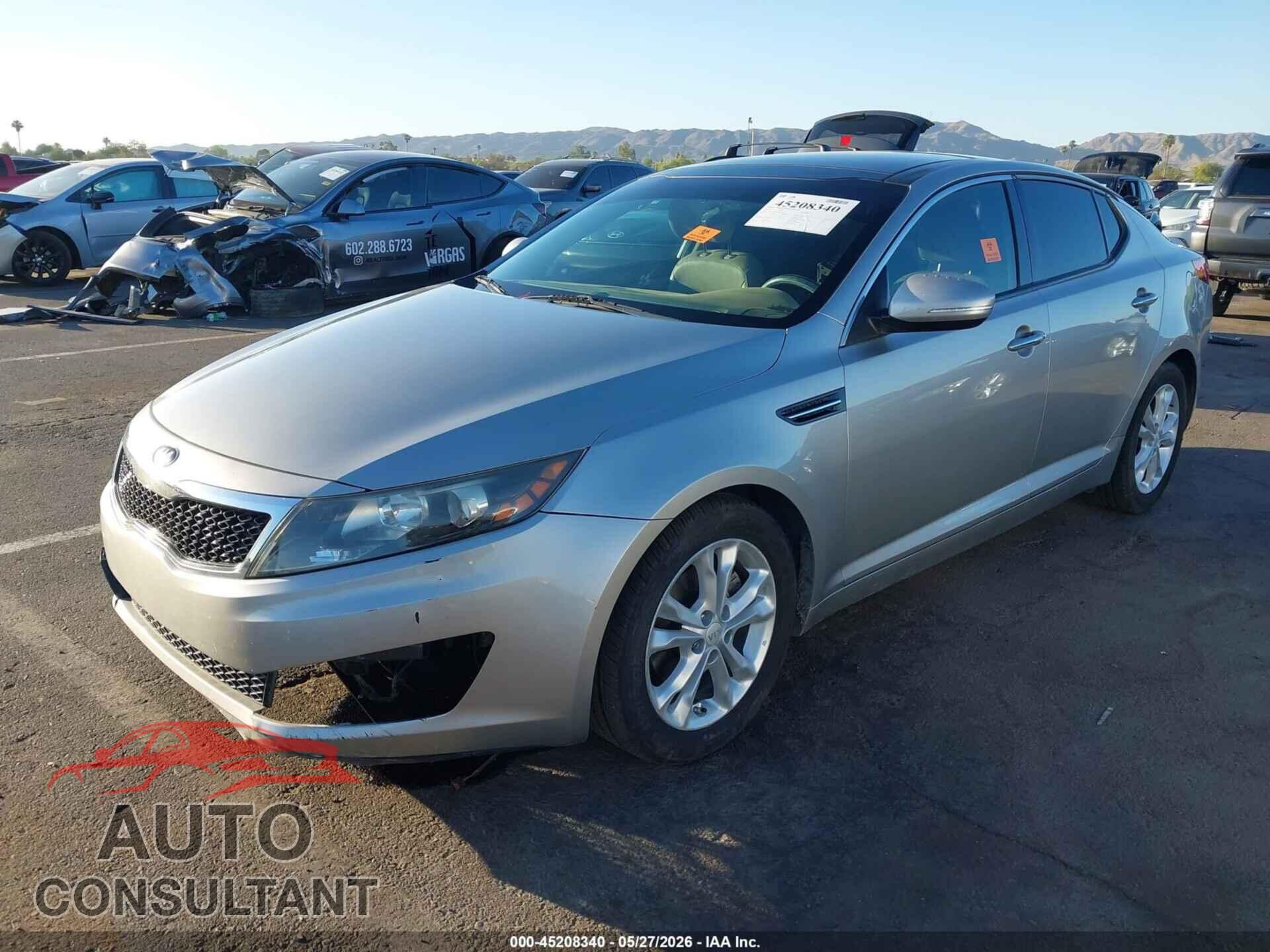 KIA OPTIMA 2013 - 5XXGN4A78DG155001
