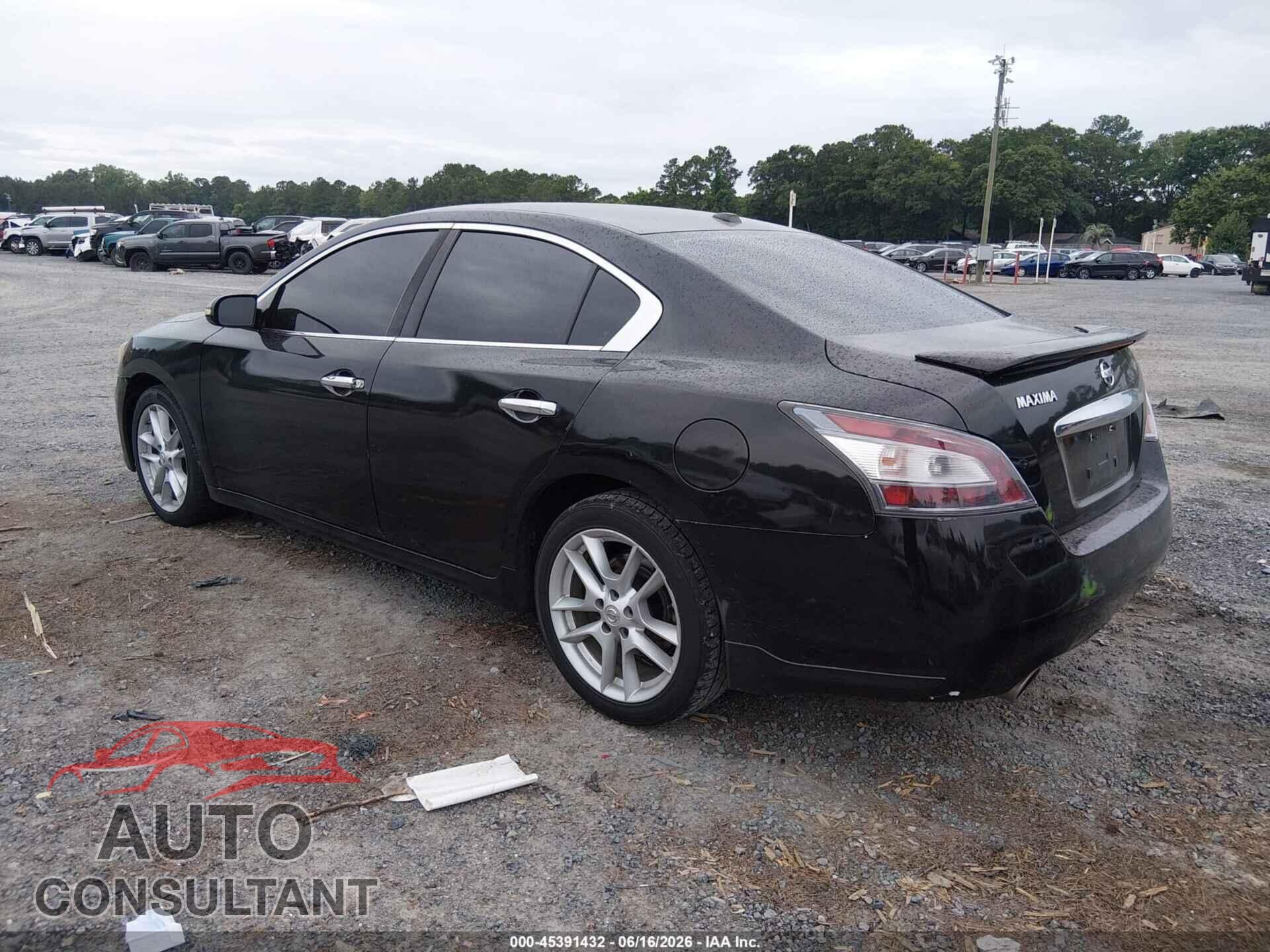 NISSAN MAXIMA 2012 - 1N4AA5AP6CC802829