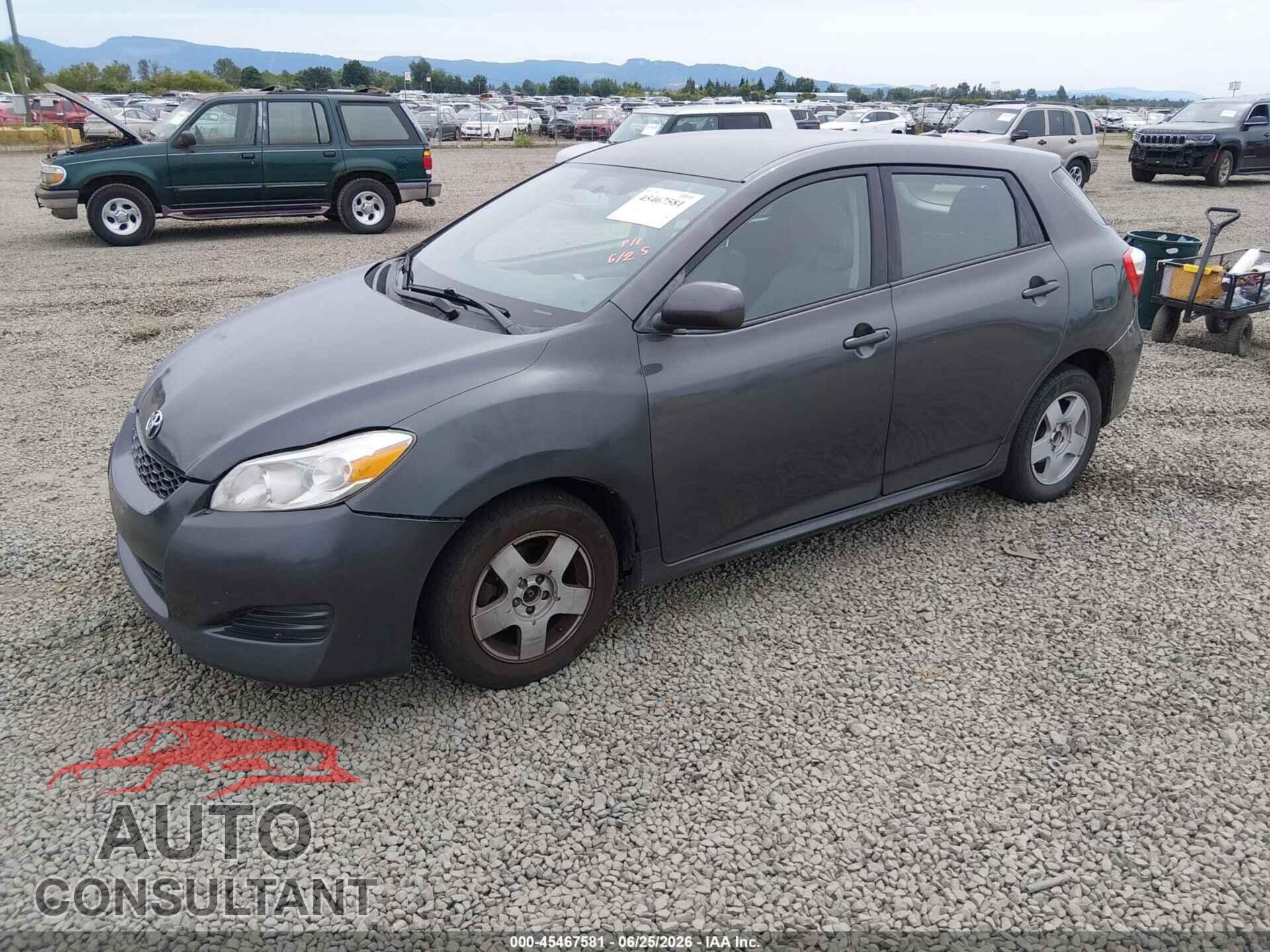 TOYOTA MATRIX 2009 - 2T1KU40E69C125541