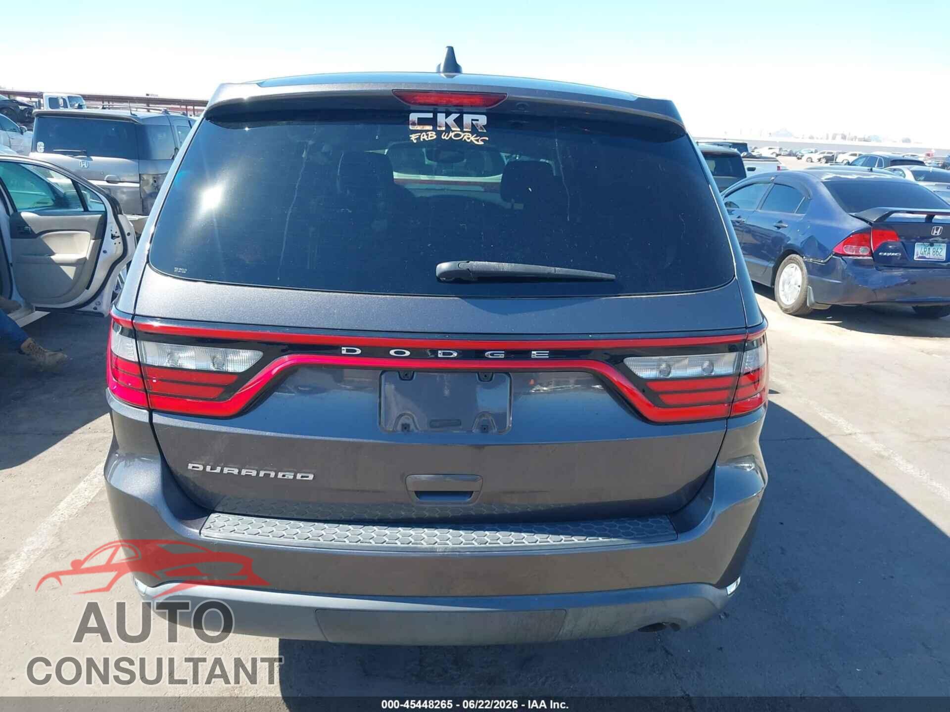 DODGE DURANGO 2017 - 1C4RDHAG3HC680637