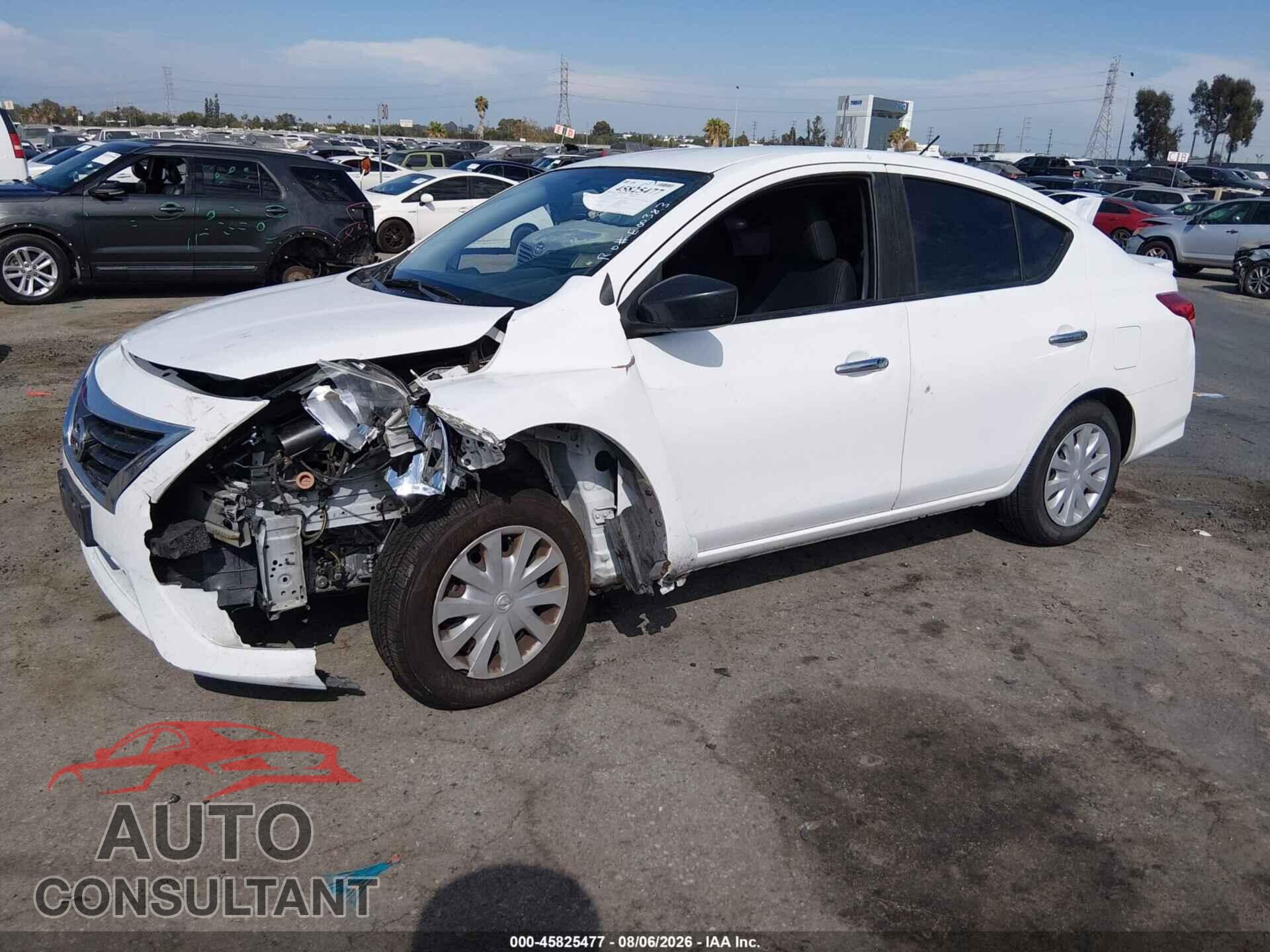 NISSAN VERSA 2019 - 3N1CN7AP3KL850765