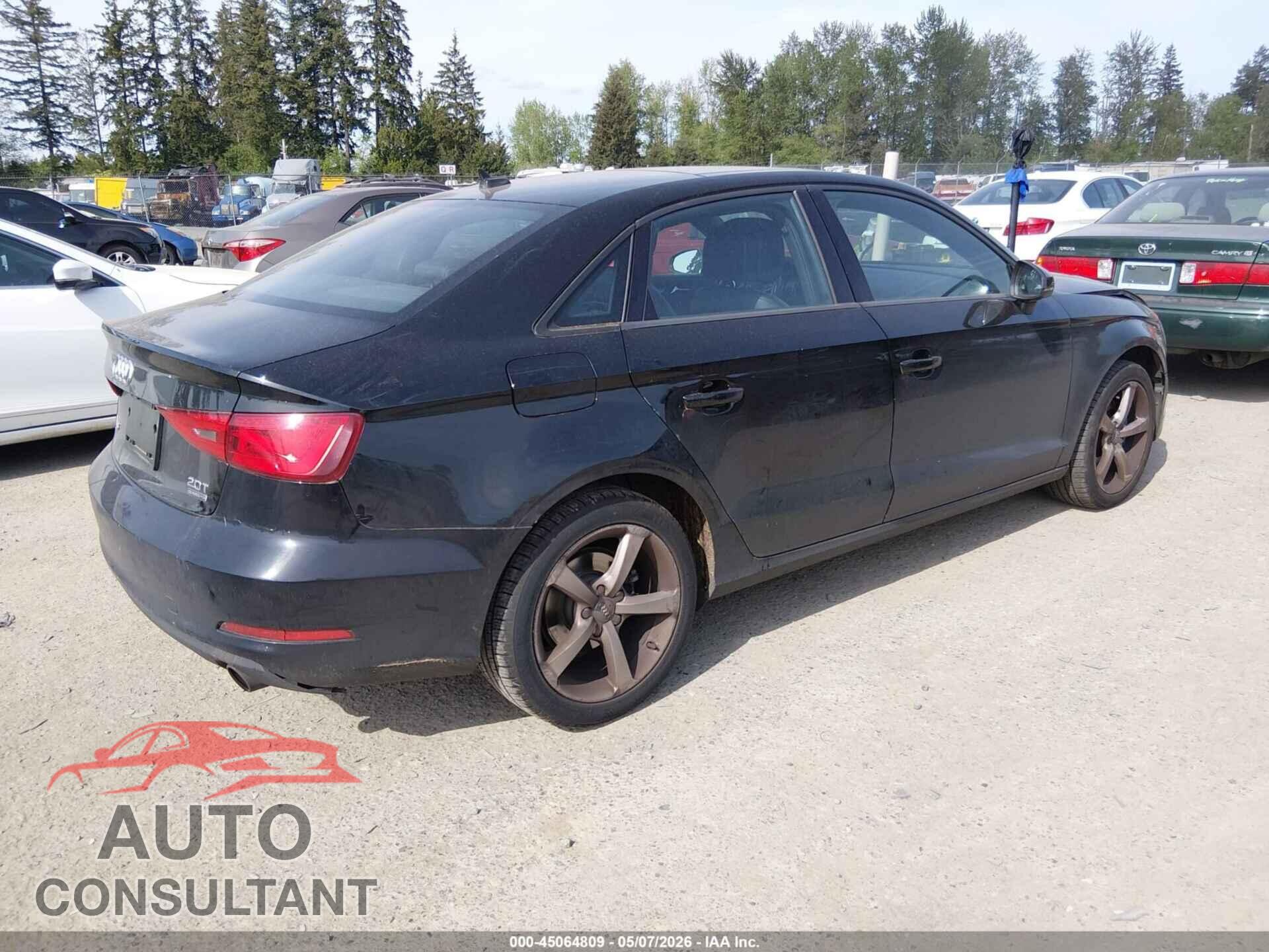 AUDI A3 2015 - WAUBFGFF0F1127617