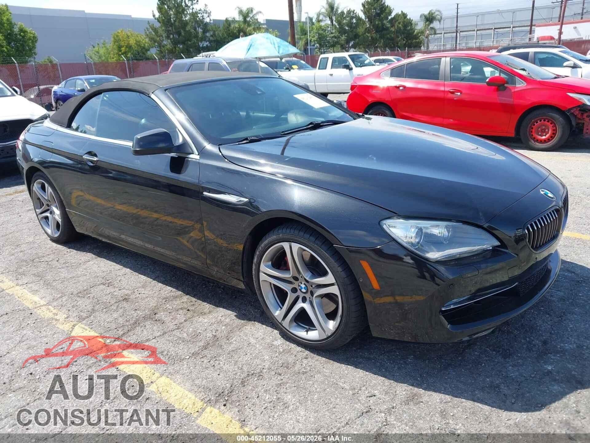BMW 650I 2012 - WBALZ3C59CDL71602