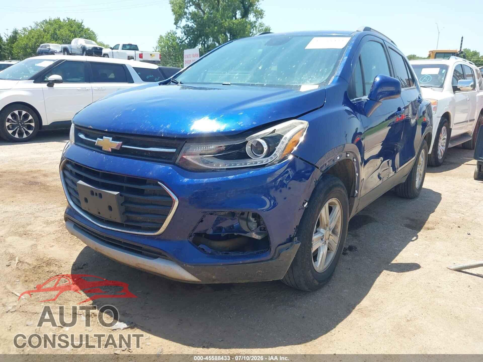 CHEVROLET TRAX 2017 - 3GNCJPSBXHL140757