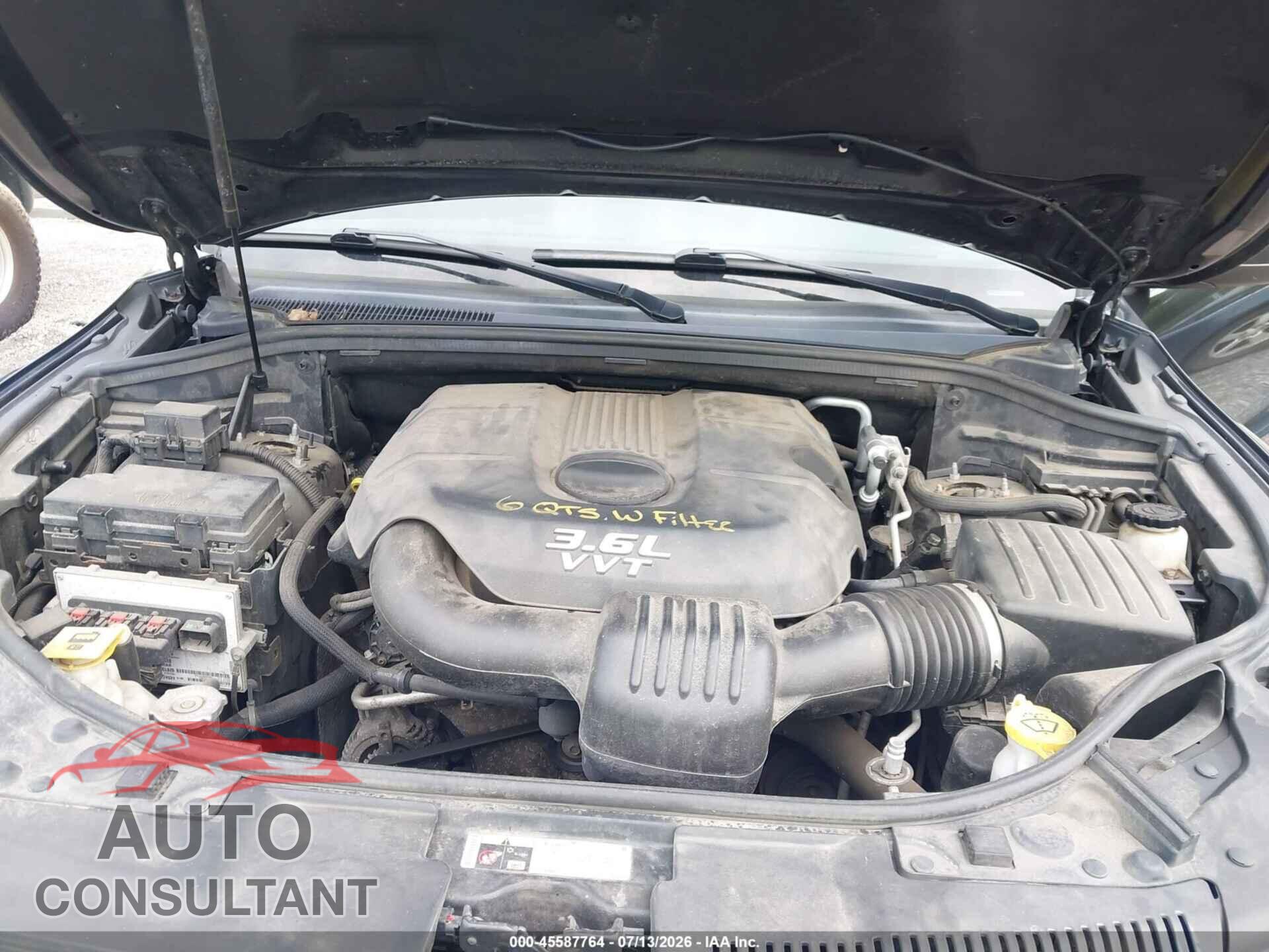 DODGE DURANGO 2013 - 1C4RDJAG4DC681507