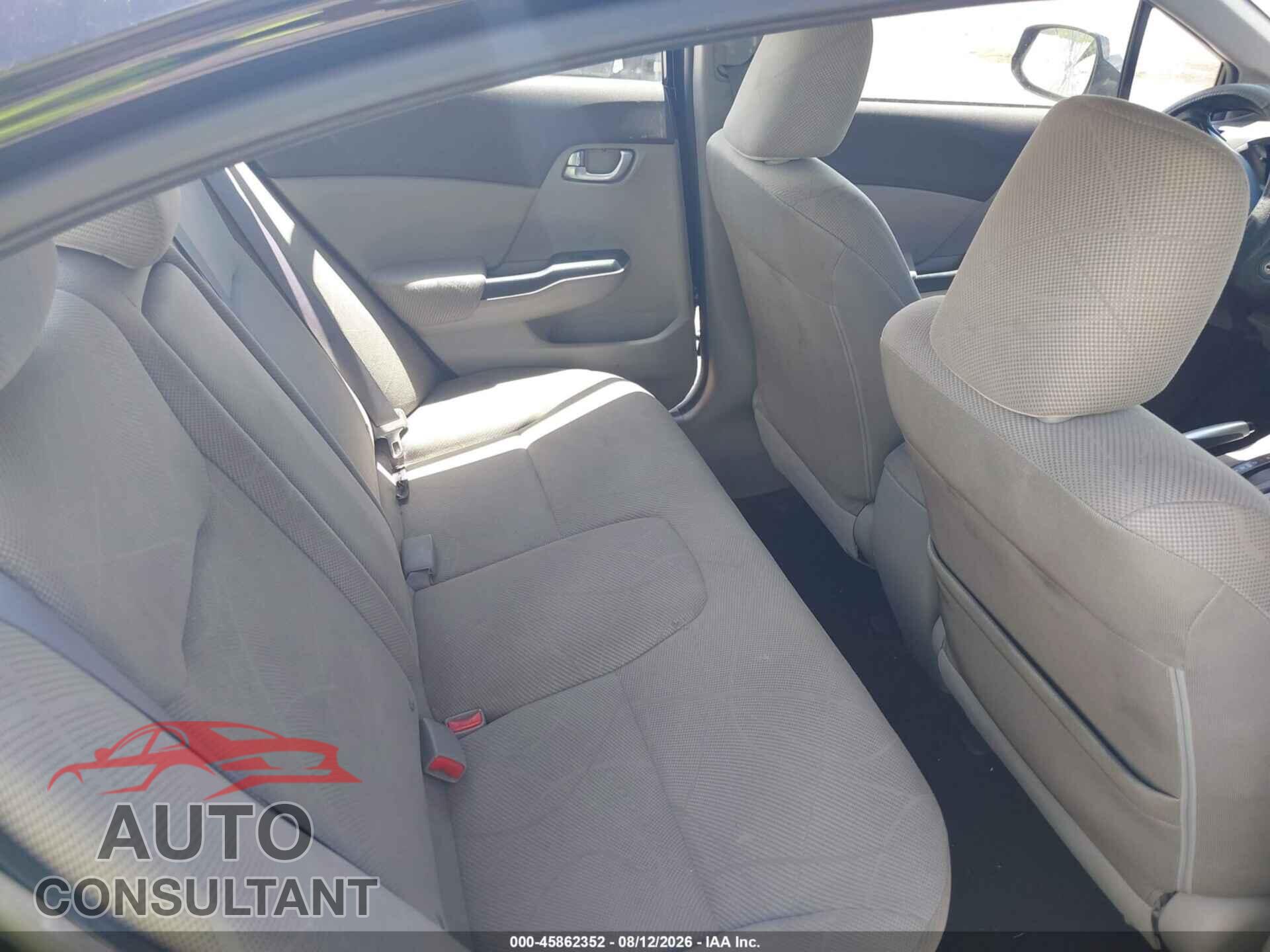 HONDA CIVIC 2012 - 19XFB2F84CE002620