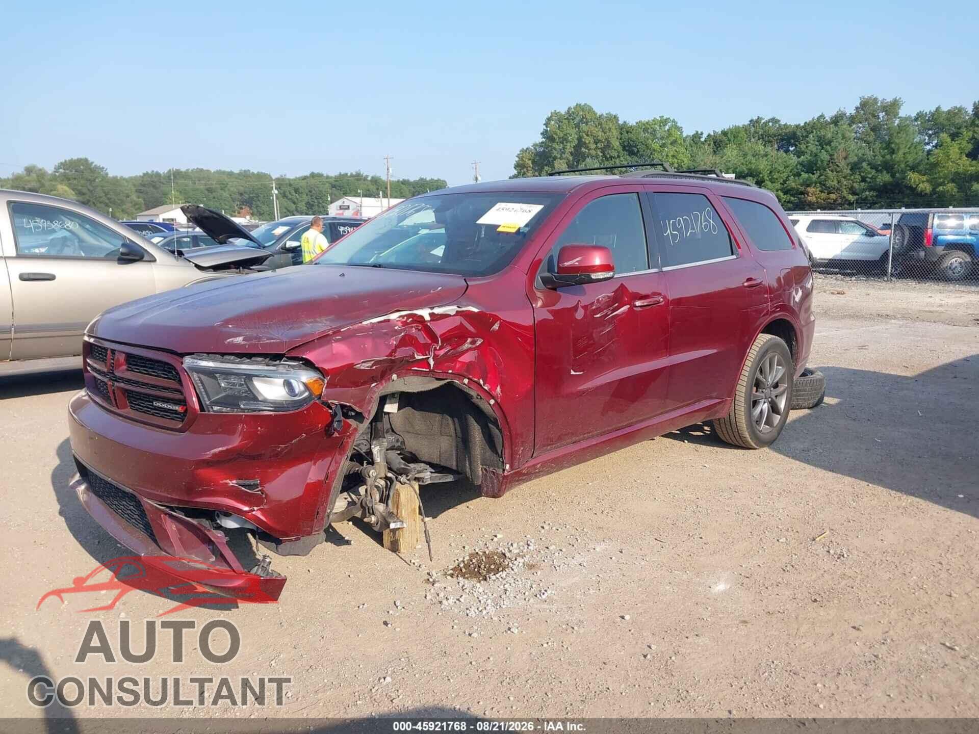 DODGE DURANGO 2018 - 1C4RDJDG6JC248830