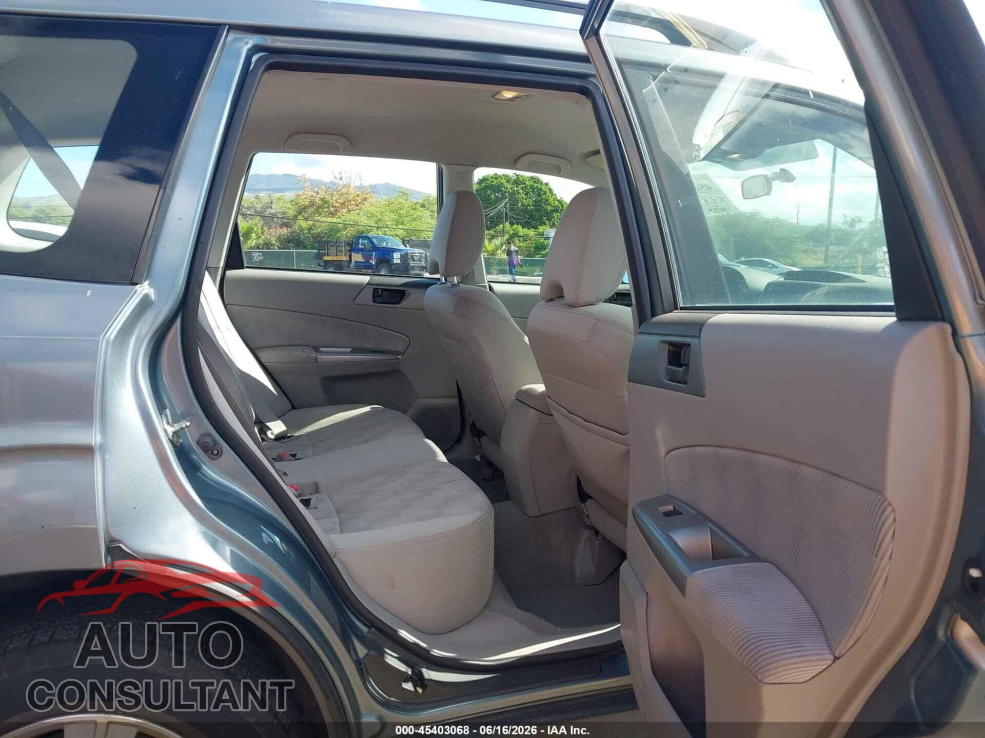 SUBARU FORESTER 2010 - JF2SH6BC9AH793525