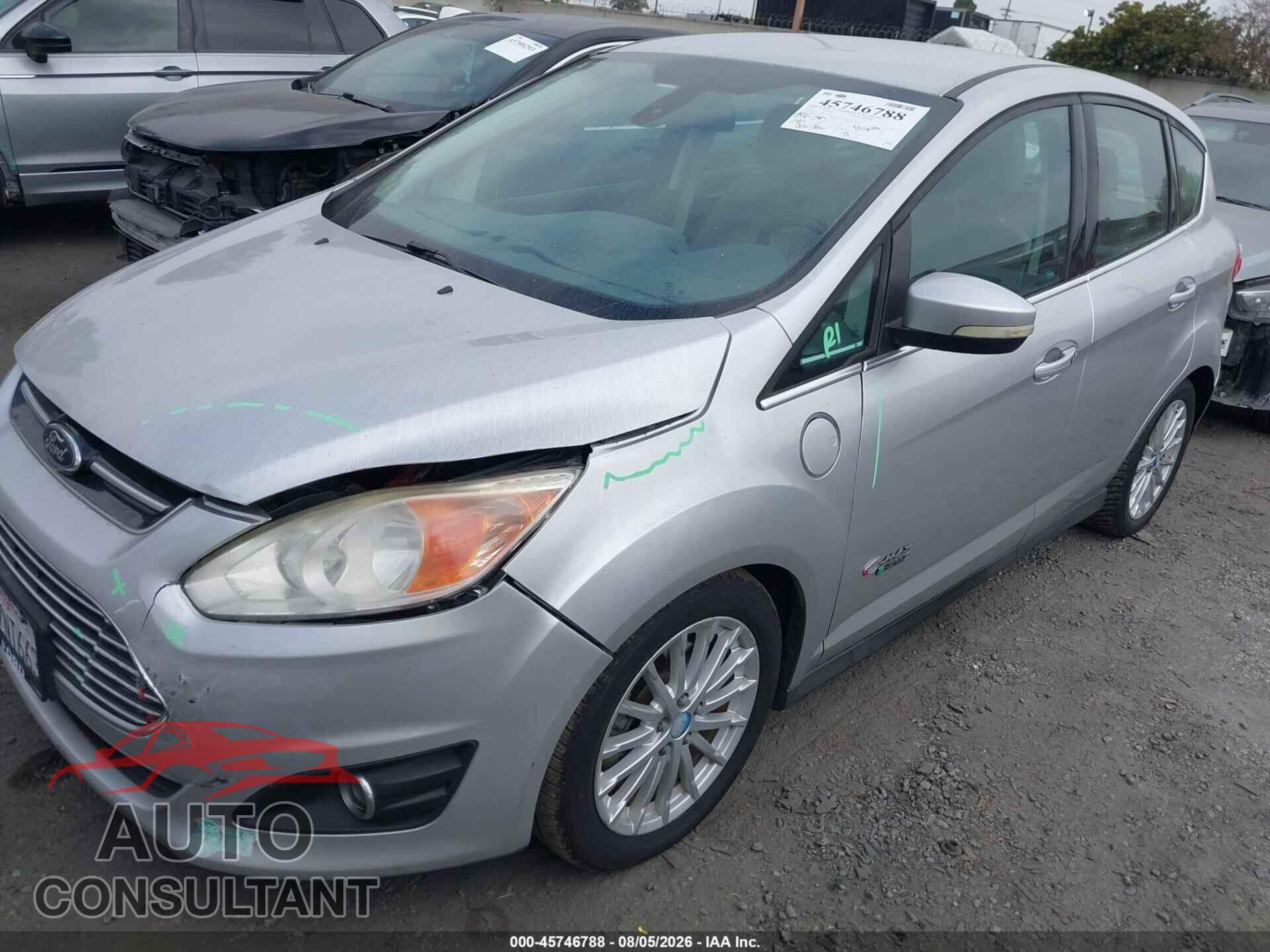 FORD C-MAX ENERGI 2013 - 1FADP5CU8DL522927