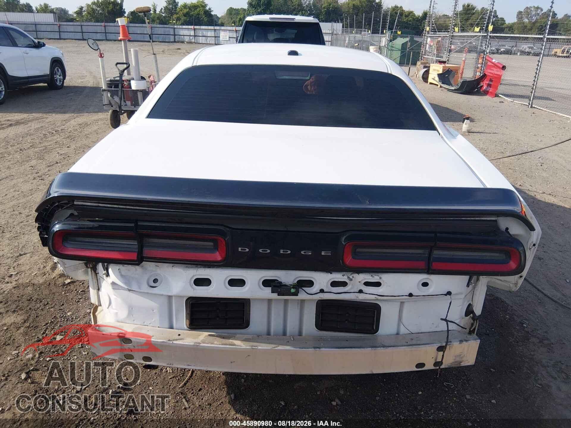 DODGE CHALLENGER 2019 - 2C3CDZAG7KH641974
