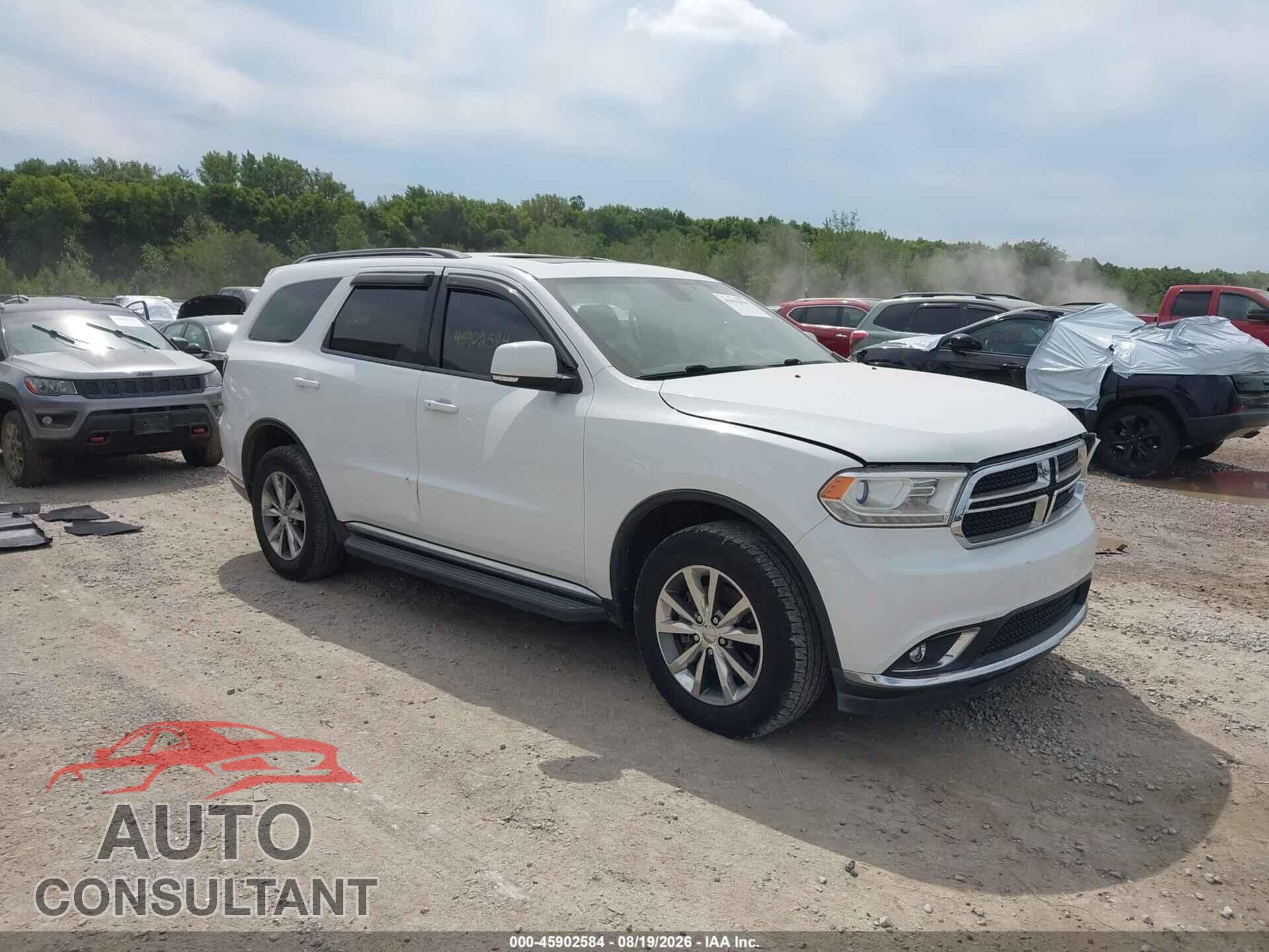 DODGE DURANGO 2015 - 1C4RDJDG7FC101648