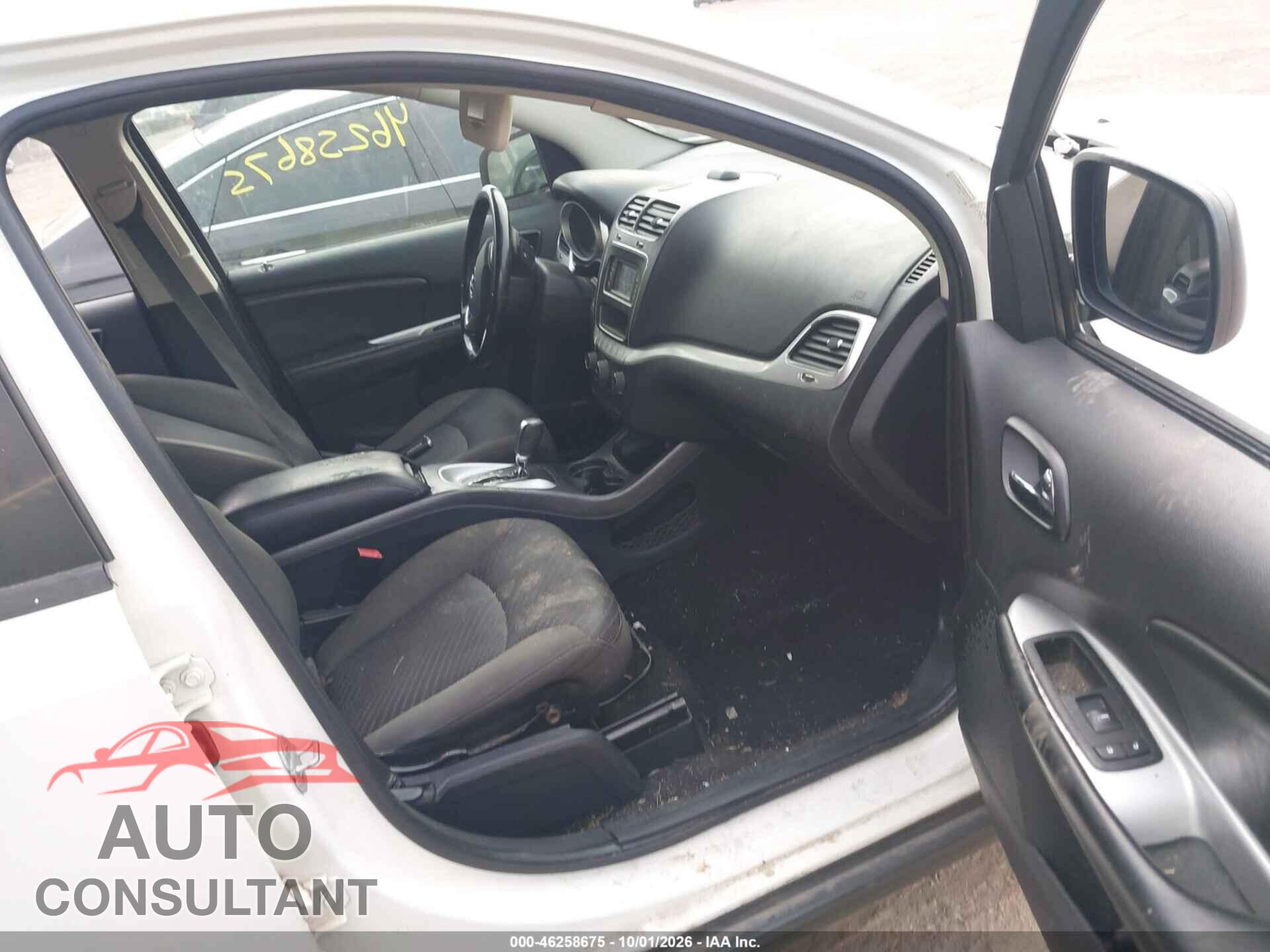 DODGE JOURNEY 2012 - 3C4PDCAB4CT184287