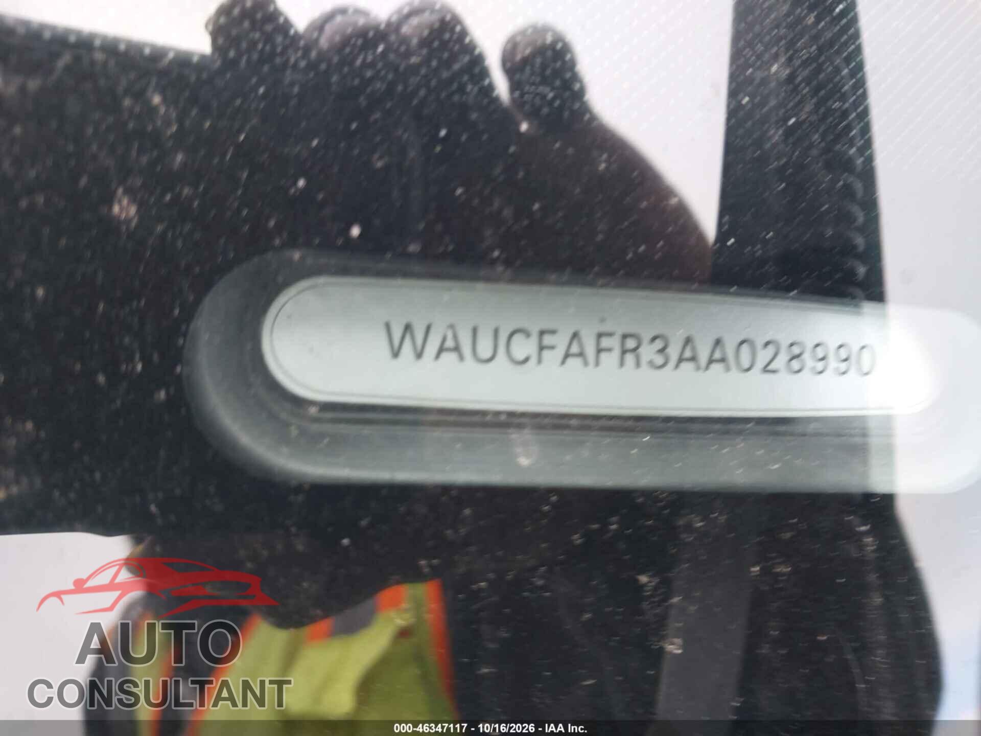 AUDI A5 2010 - WAUCFAFR3AA028990