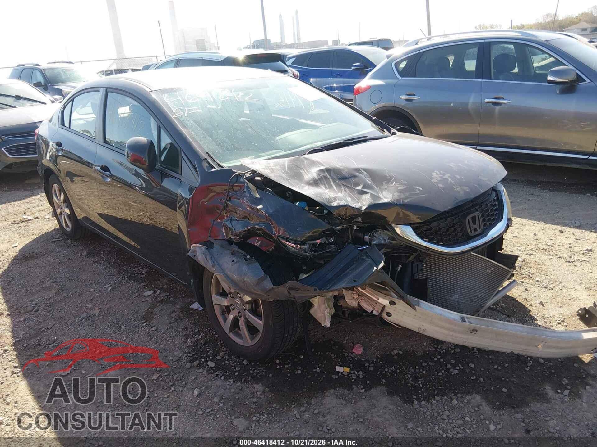 HONDA CIVIC 2013 - 19XFB2F5XDE003486