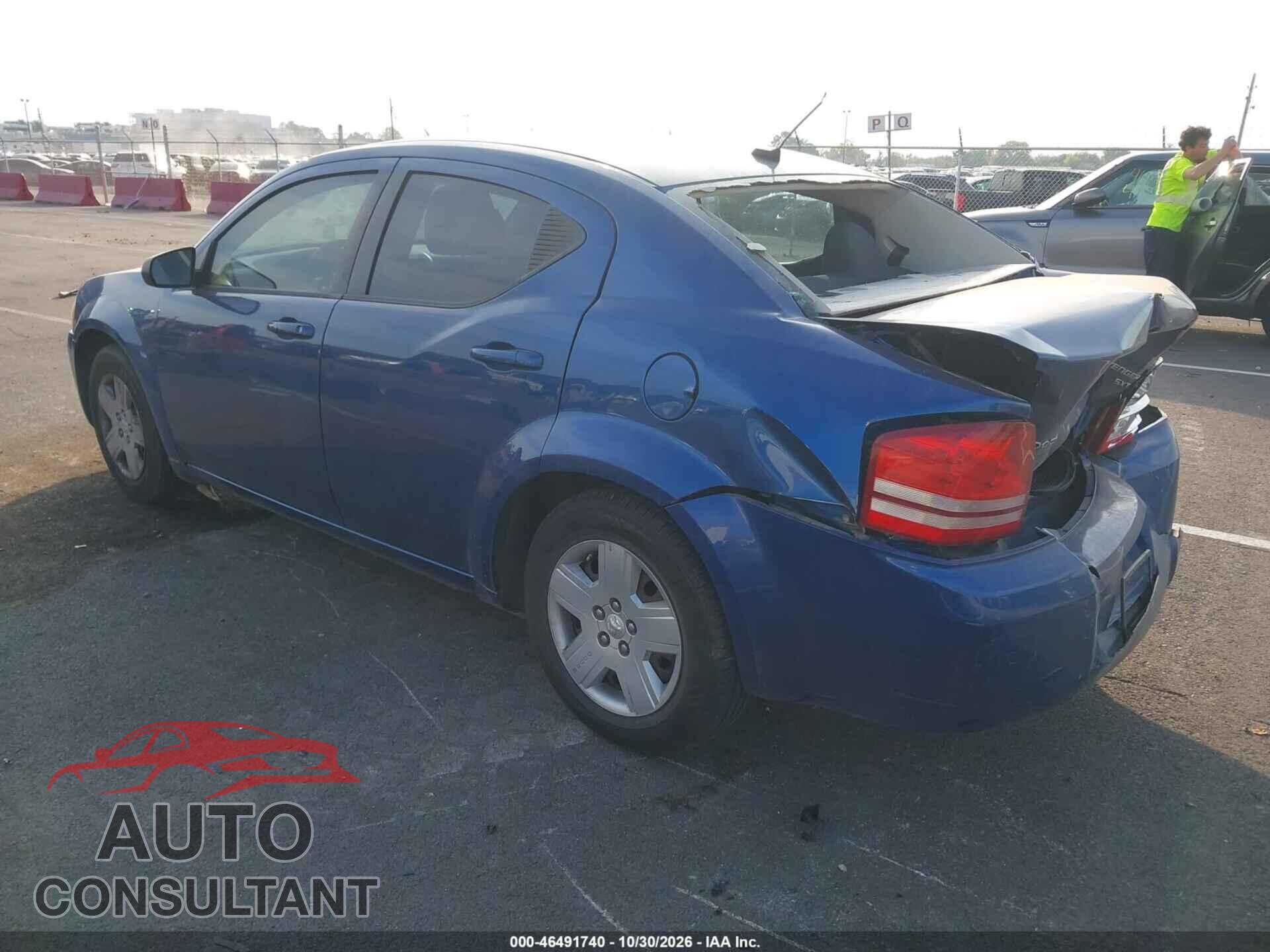 DODGE AVENGER 2010 - 1B3CC4FB1AN200282
