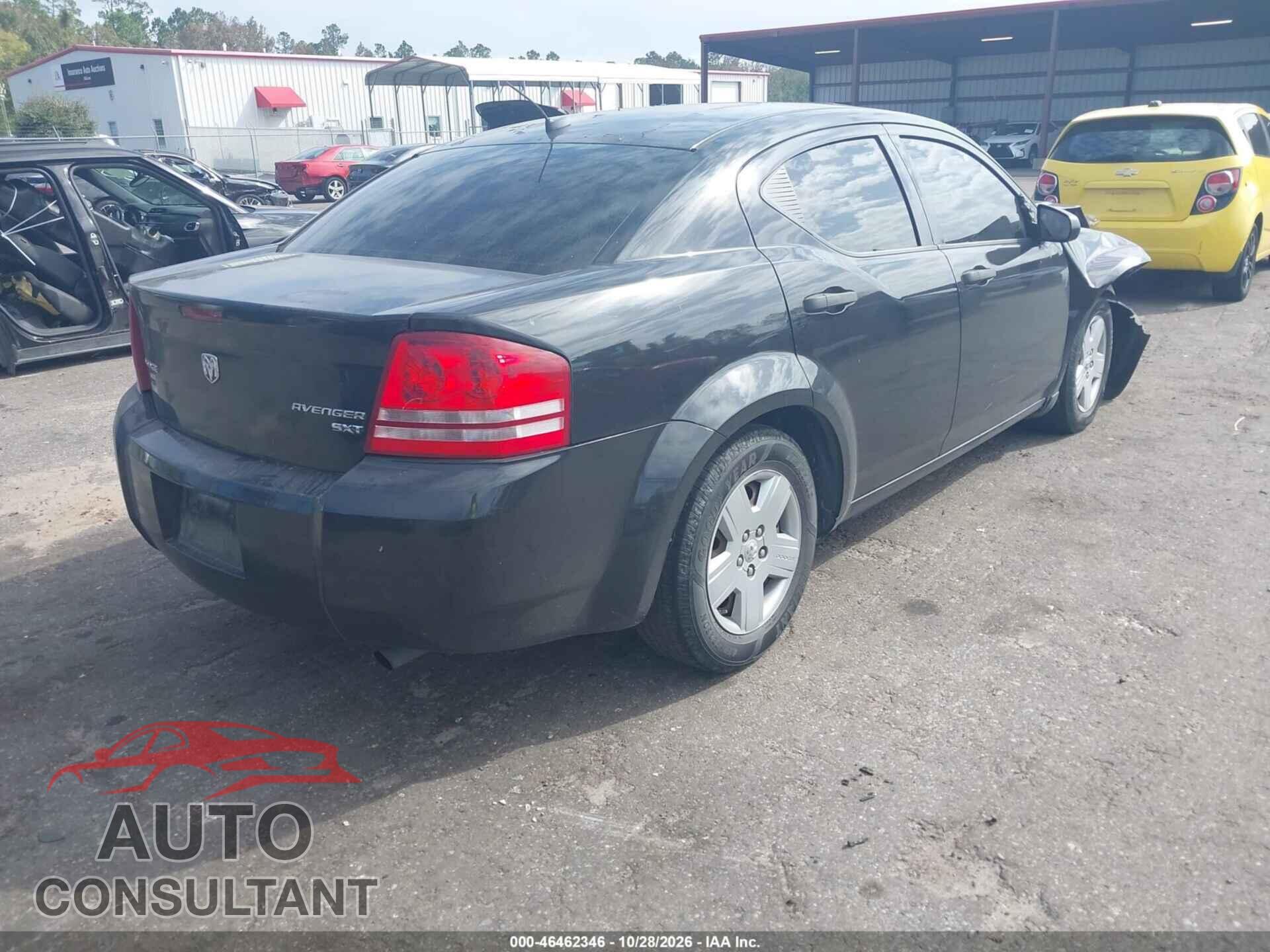 DODGE AVENGER 2010 - 1B3CC4FB0AN117734