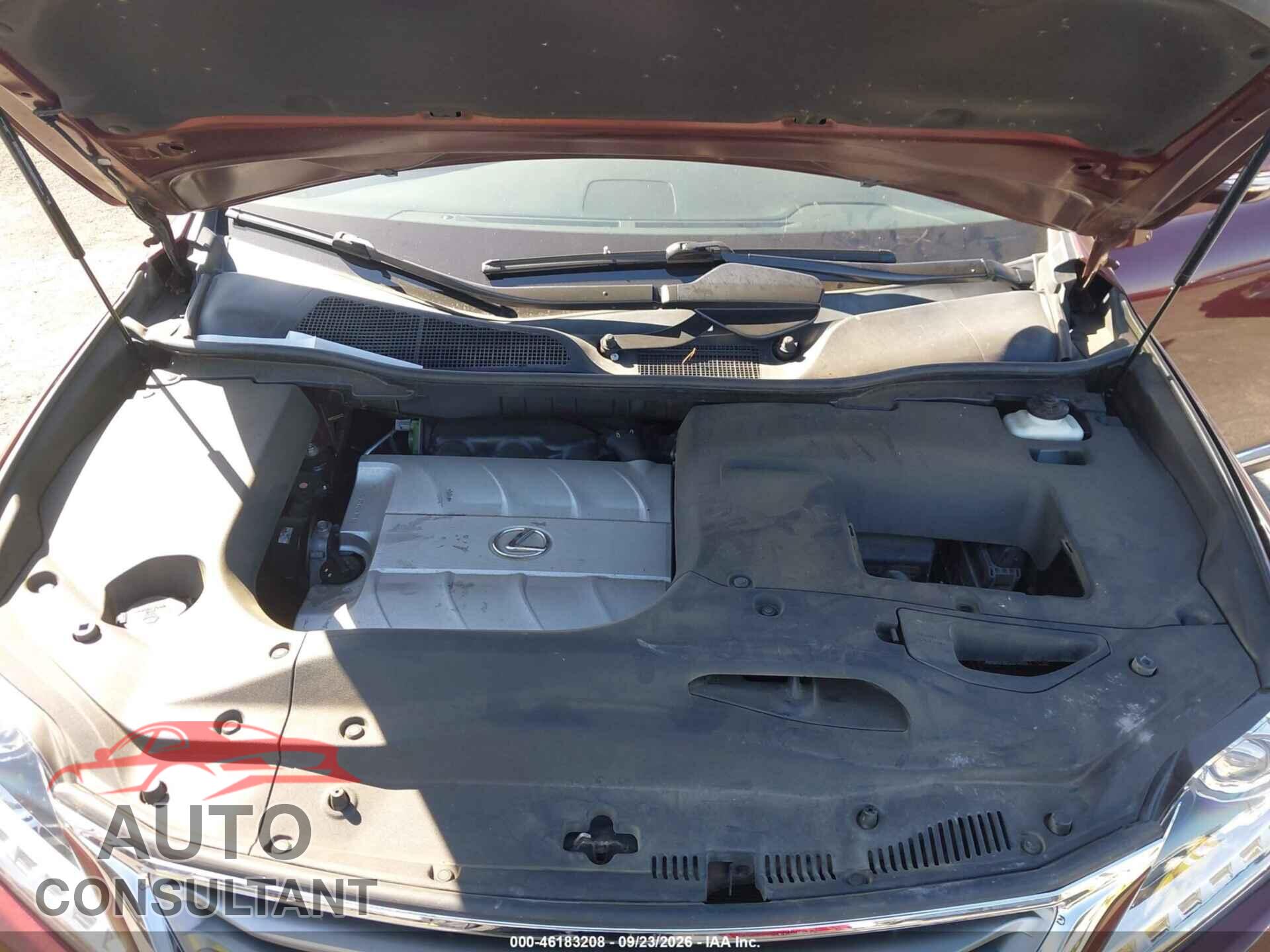 LEXUS RX 350 2013 - 2T2BK1BA2DC192933