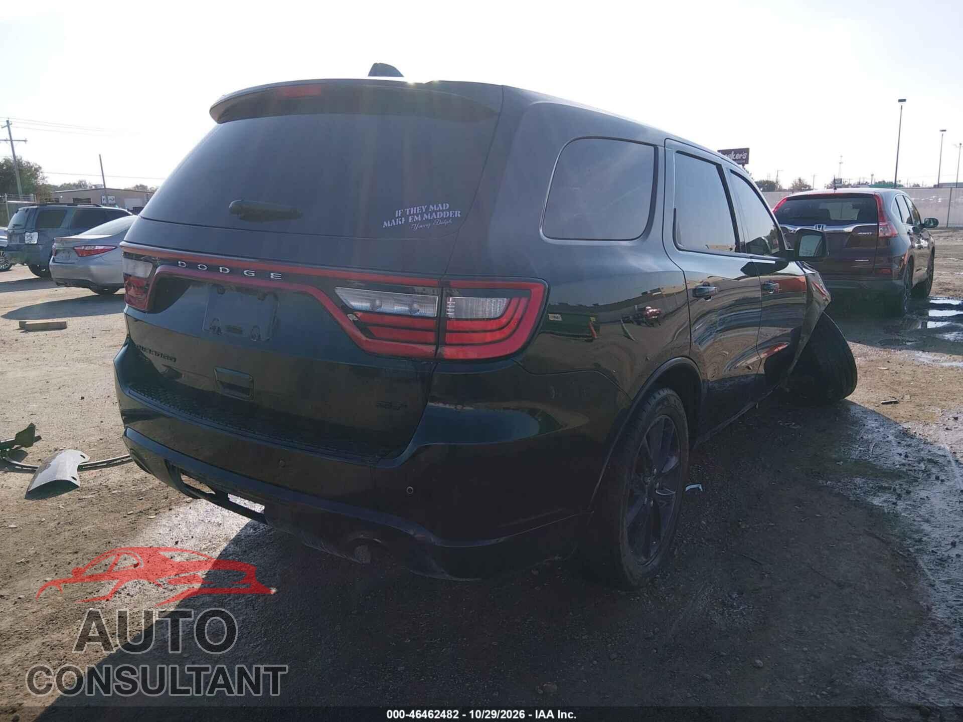 DODGE DURANGO 2017 - 1C4RDJDG6HC753325