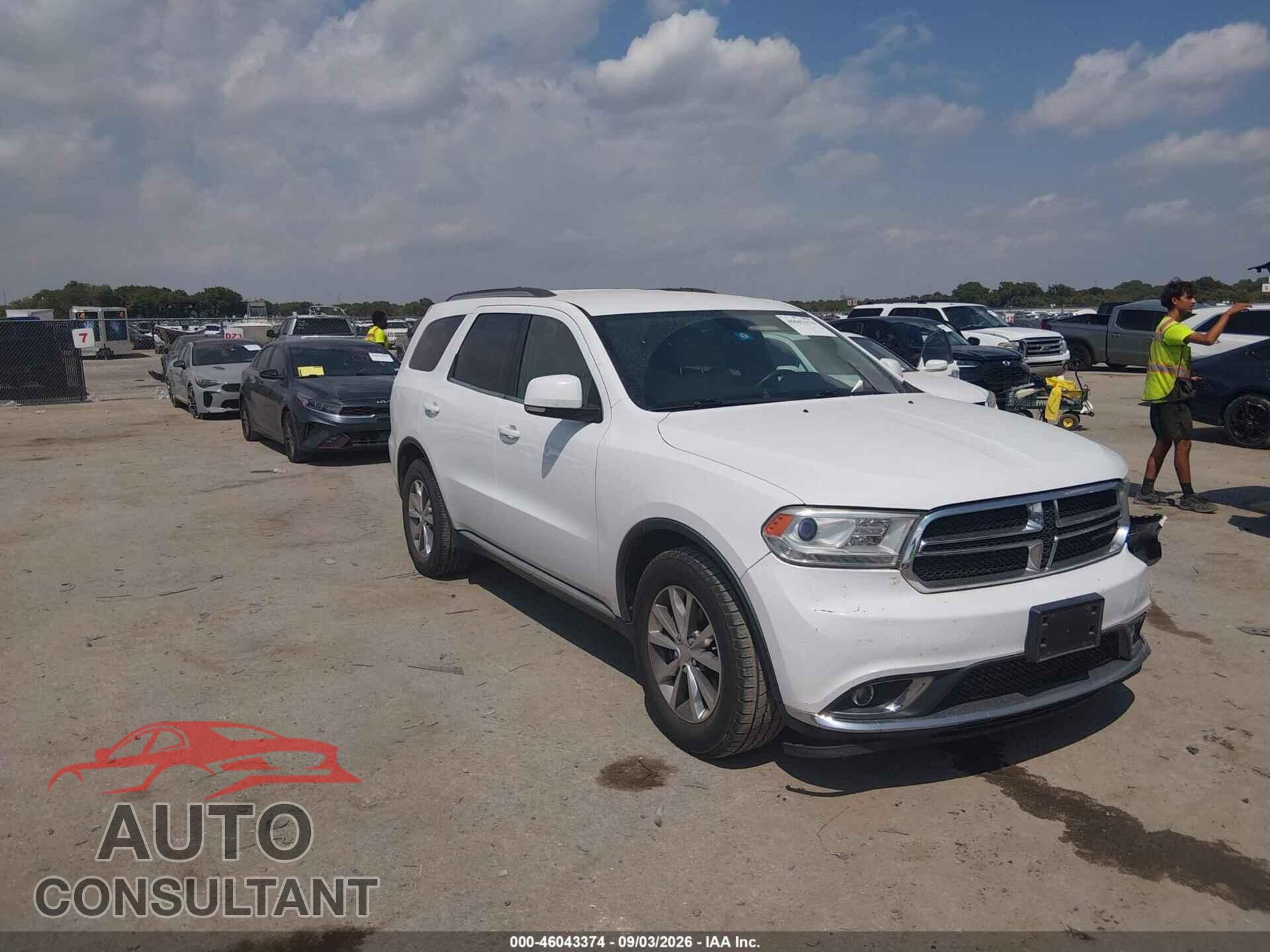 DODGE DURANGO 2015 - 1C4RDHDG5FC244252