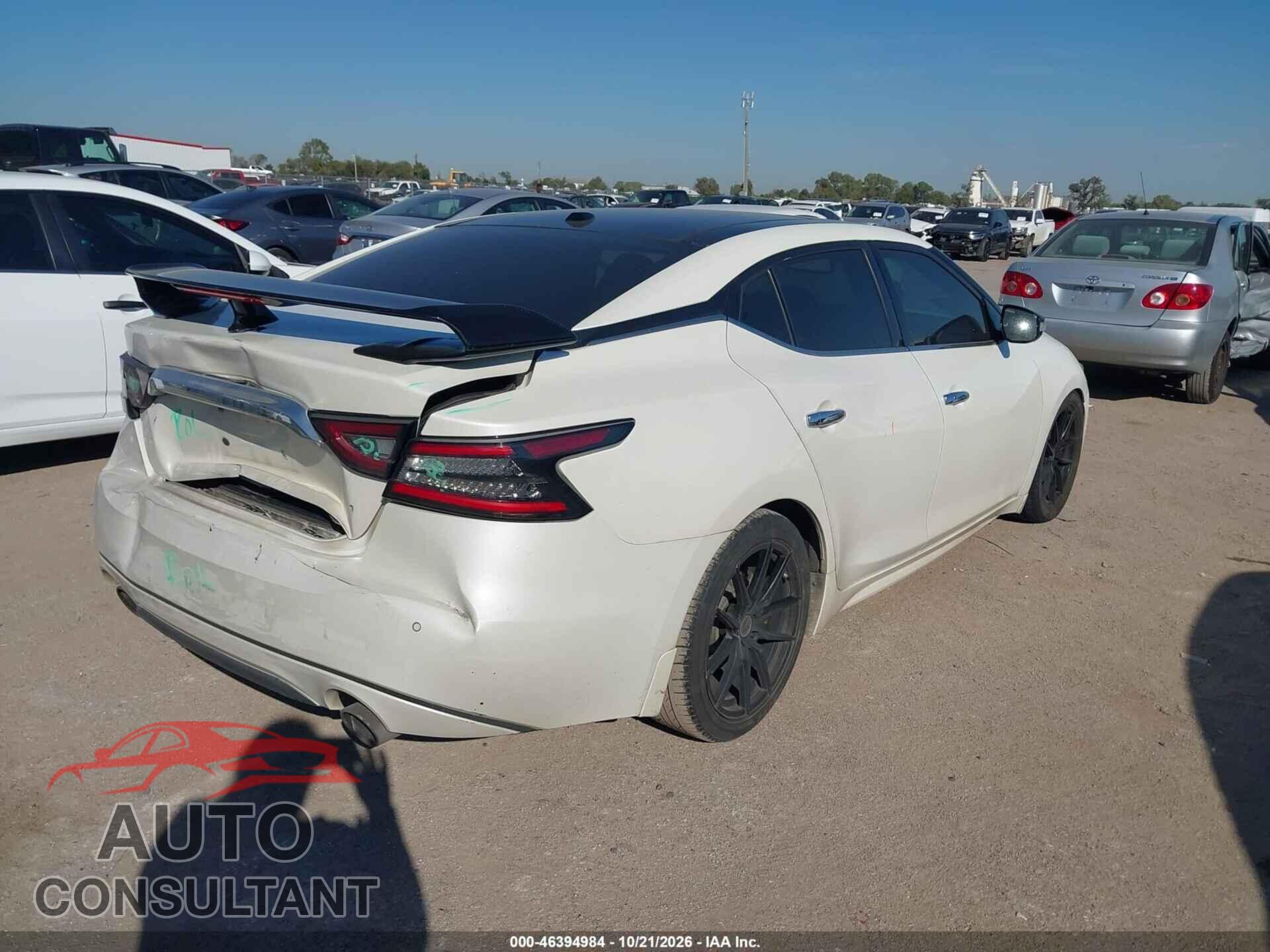 NISSAN MAXIMA 2017 - 1N4AA6AP9HC444011