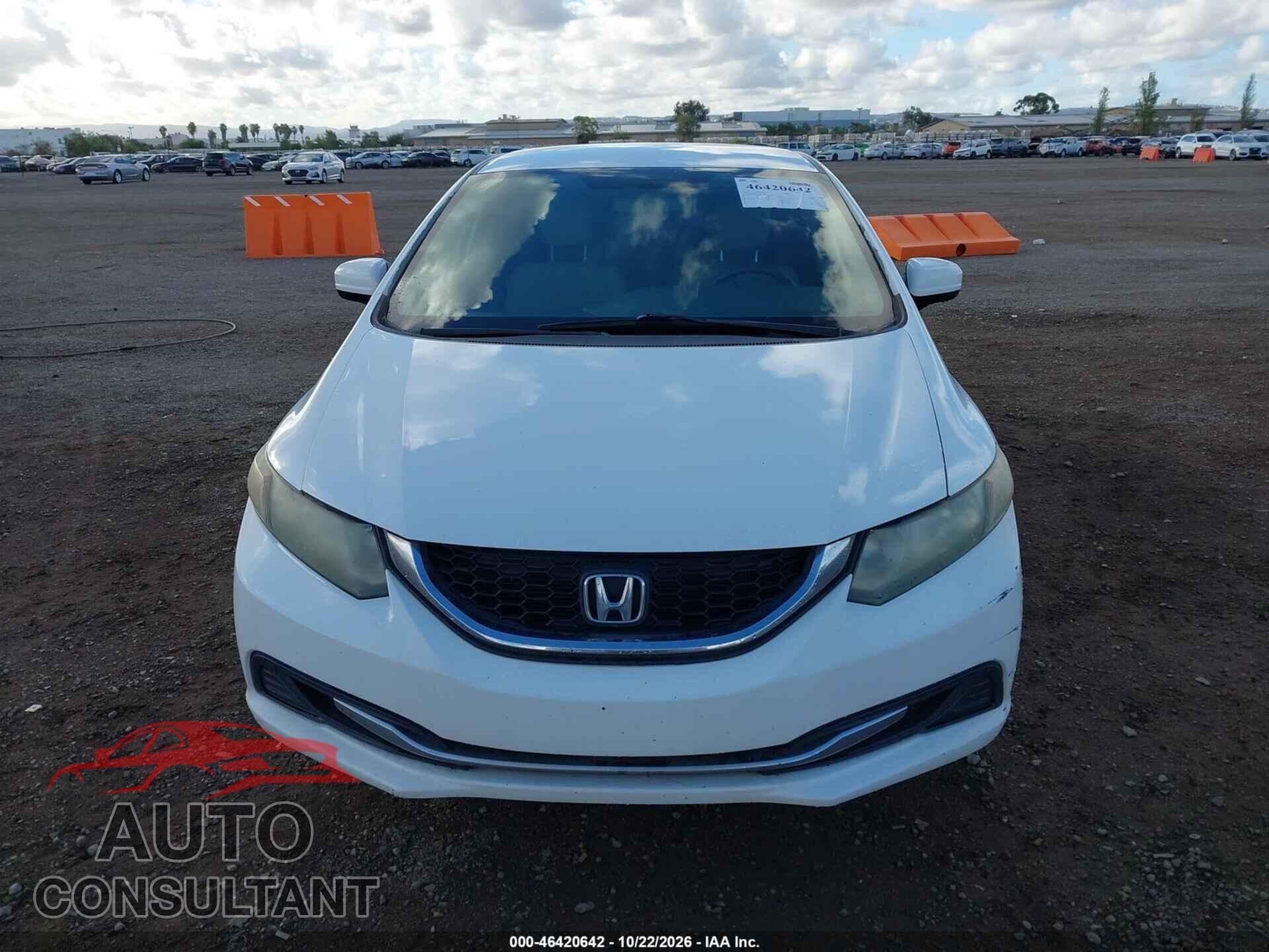 HONDA CIVIC 2014 - 19XFB2F5XEE257765