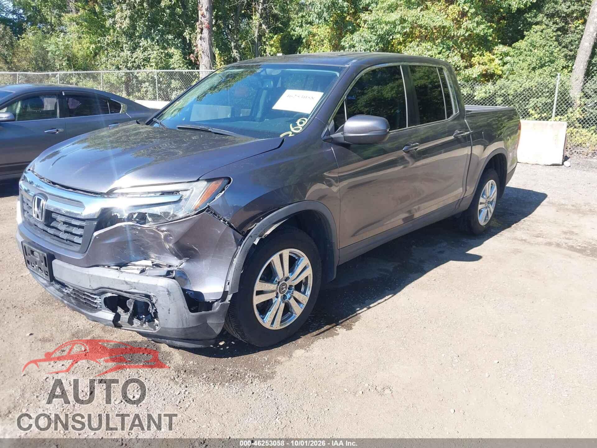 HONDA RIDGELINE 2017 - 5FPYK3F68HB036761