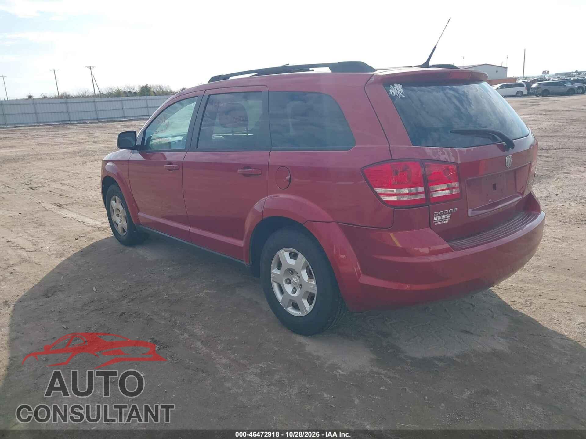 DODGE JOURNEY 2010 - 3D4PG4FB0AT122780
