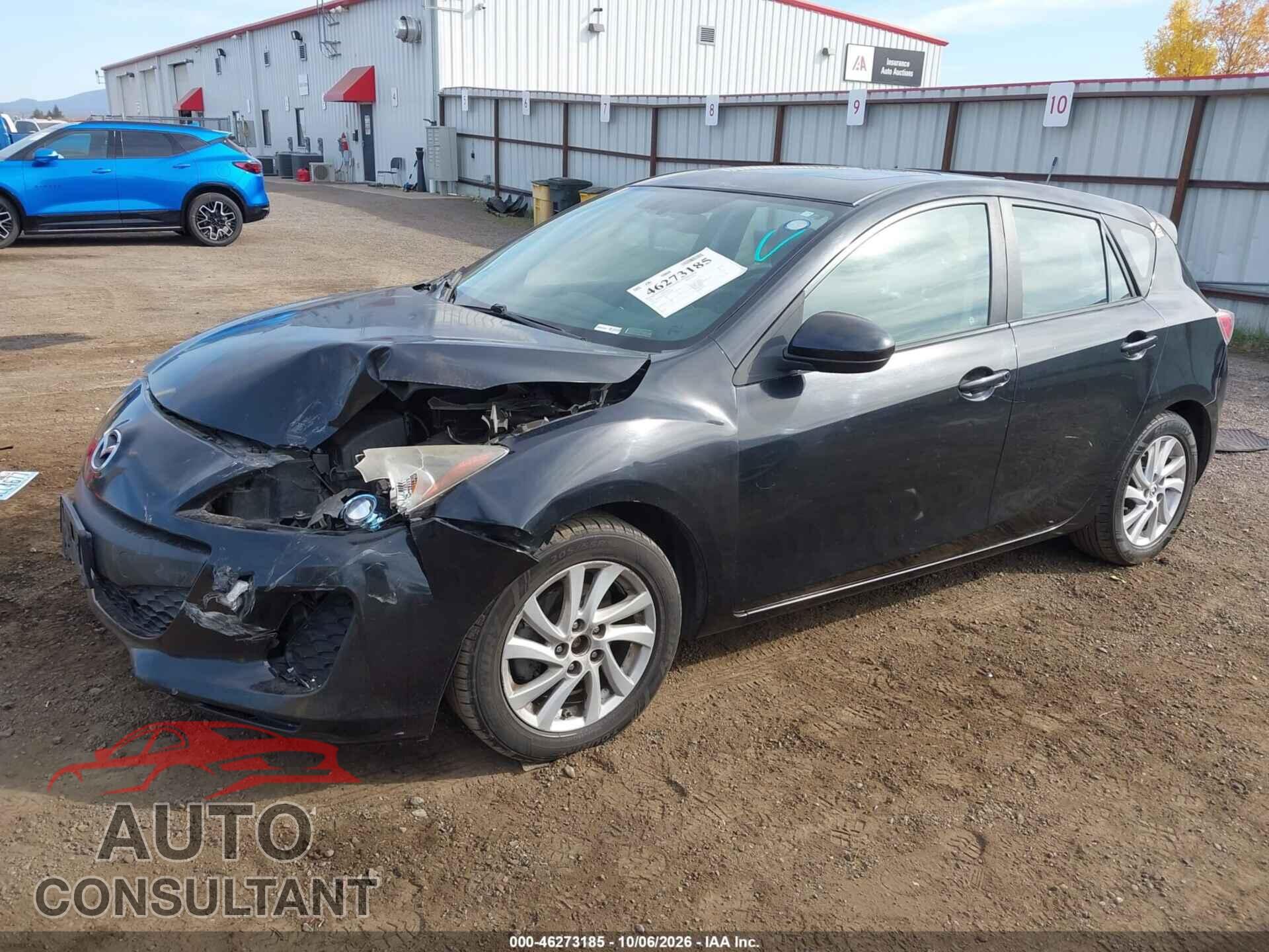 MAZDA MAZDA3 2012 - JM1BL1M77C1664100