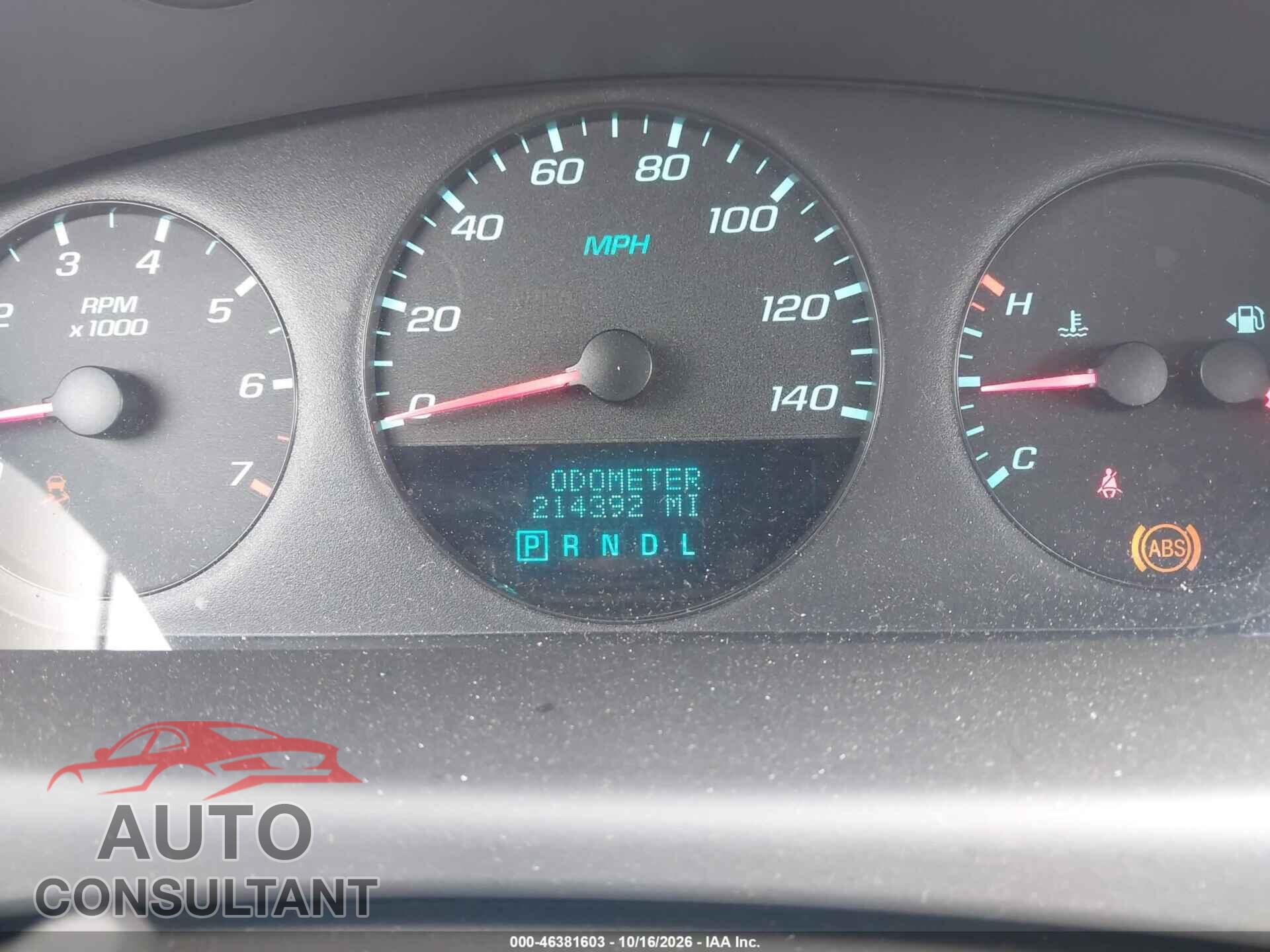 CHEVROLET IMPALA 2012 - 2G1WF5E31C1174220