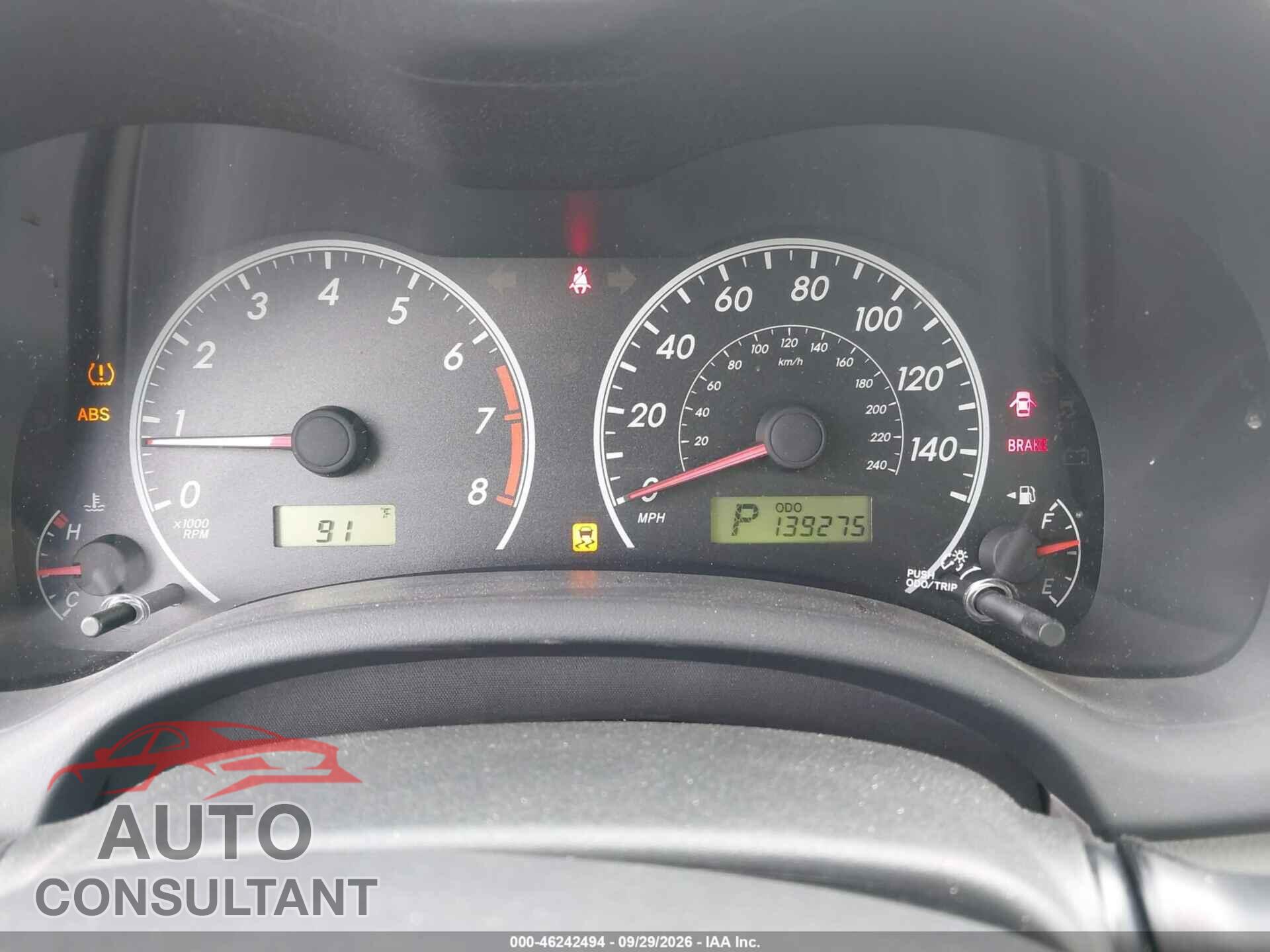 TOYOTA COROLLA 2013 - 2T1BU4EE2DC931510