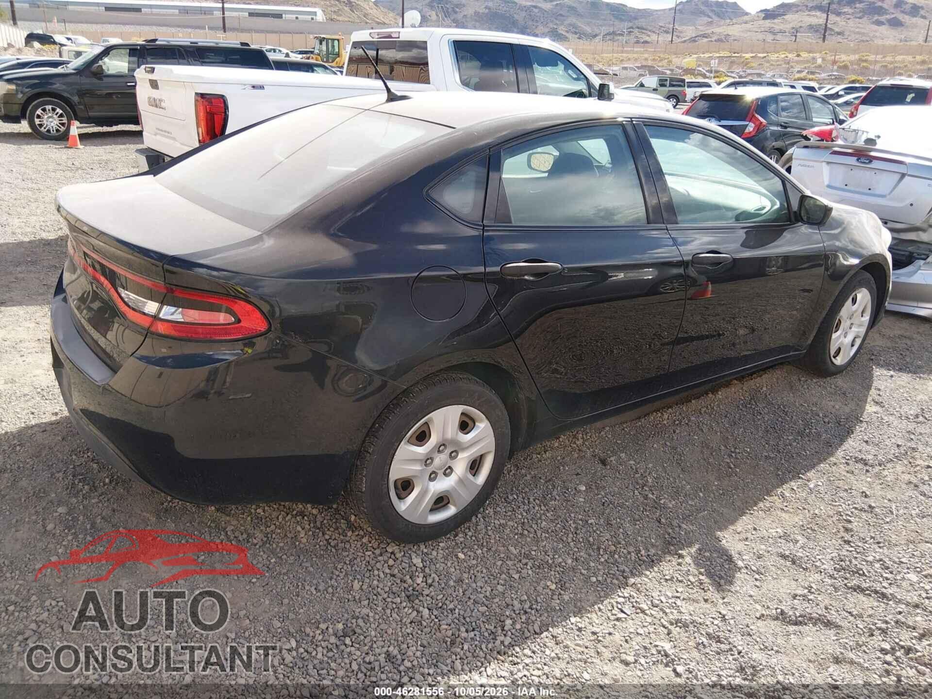 DODGE DART 2013 - 1C3CDFAA5DD337701
