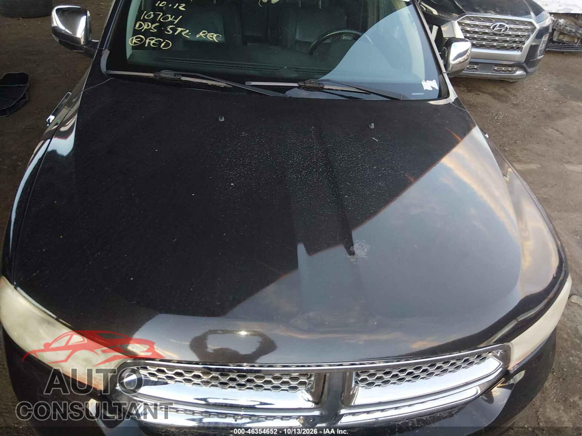 DODGE DURANGO 2012 - 1C4RDHDG5CC260026